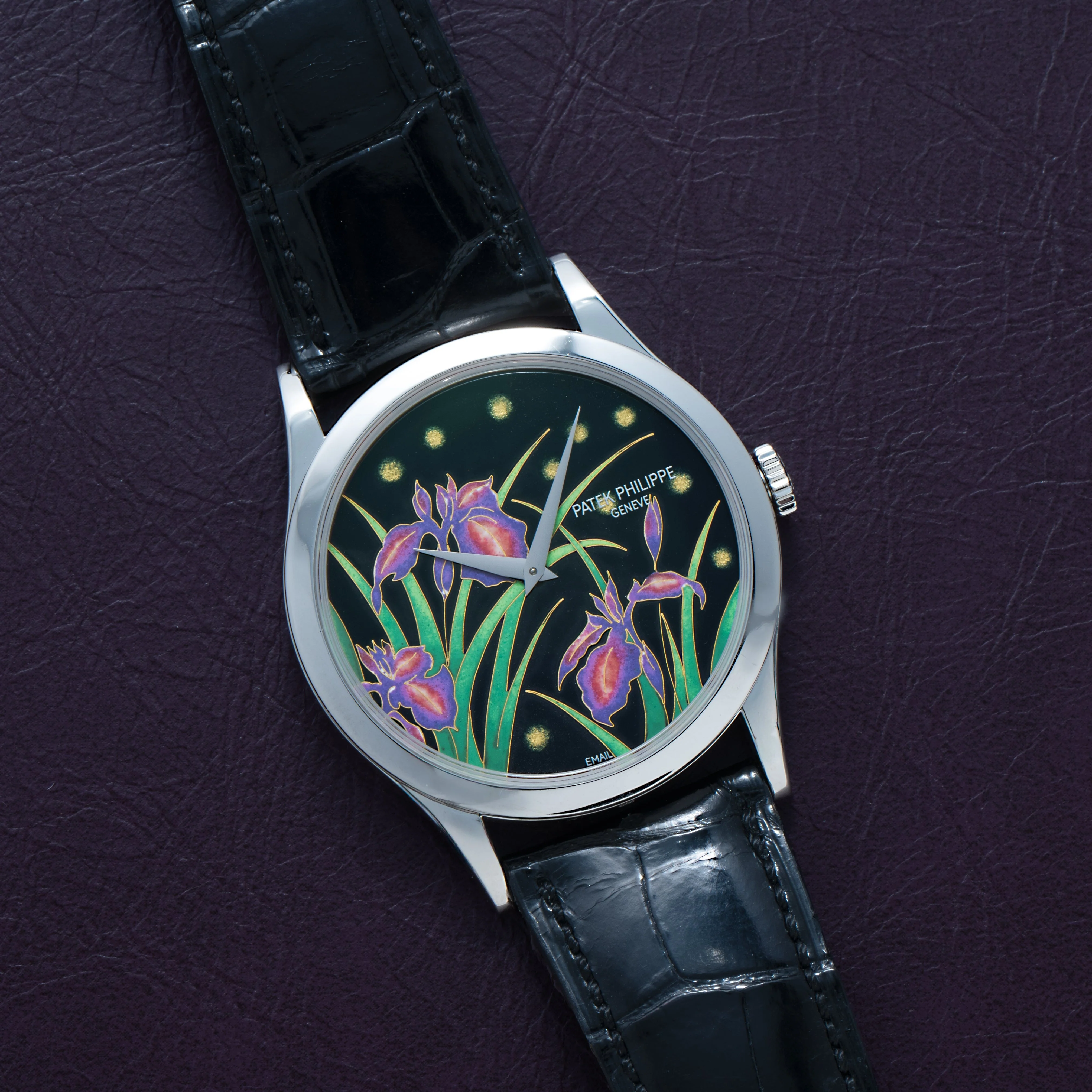 Calatrava Cloisonné 'Iris & Night Fireflies' - Image 10