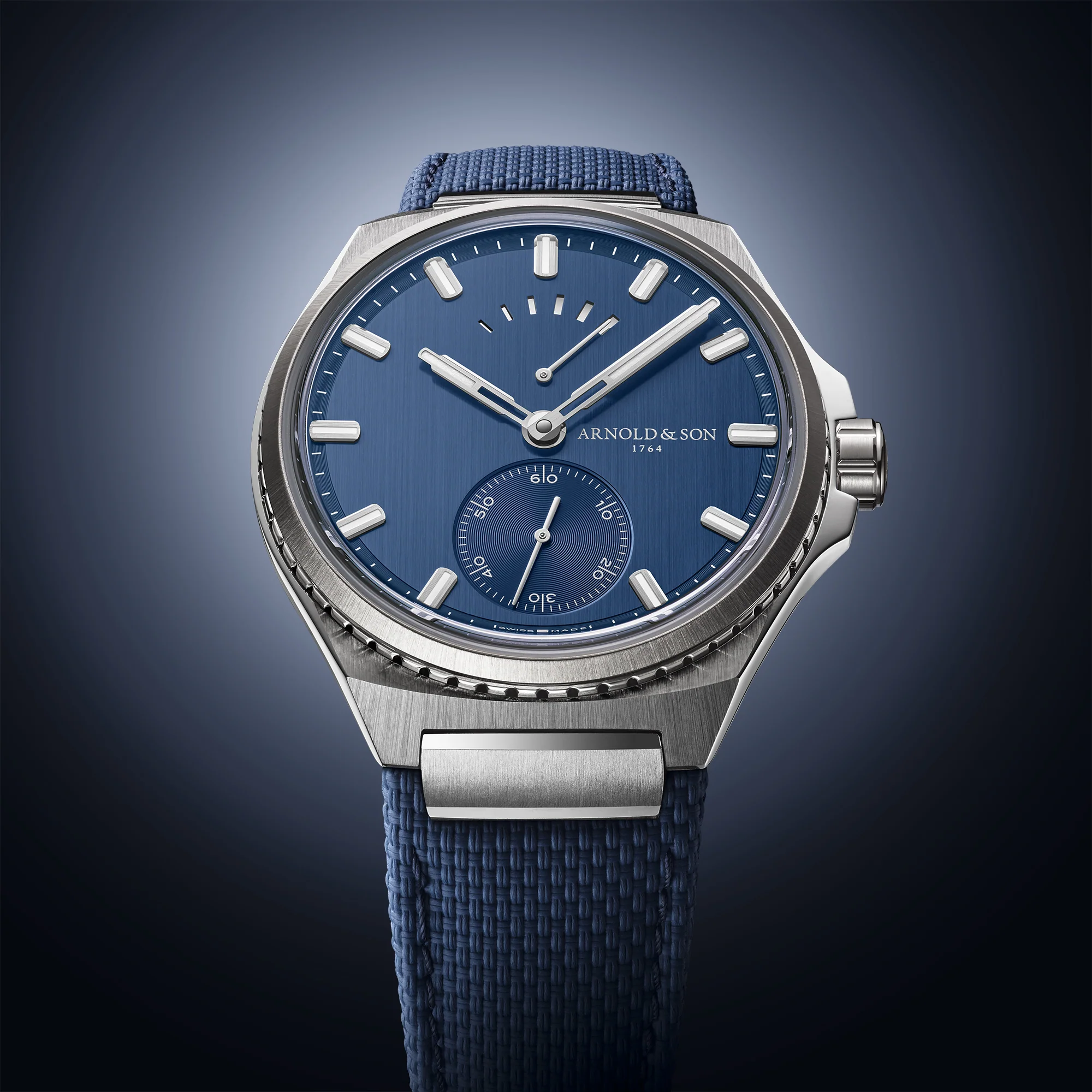 Longitude Titanium Ocean Blue | 42.5mm, Titanium, Blue Dial - Image 10