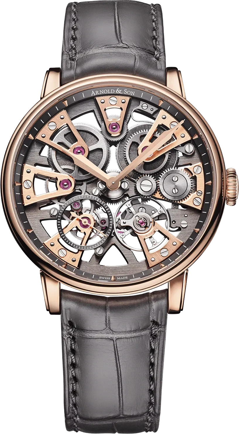 Nebula 38 Red Gold | 38mm, 18K Rose Gold, Leather, Other Dial