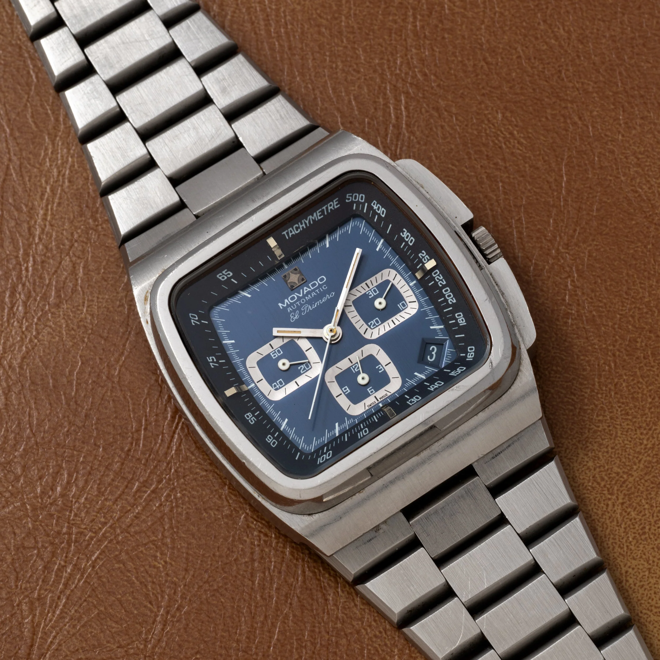 Movado El Primero Chronograph 'TV Case' - Image 5