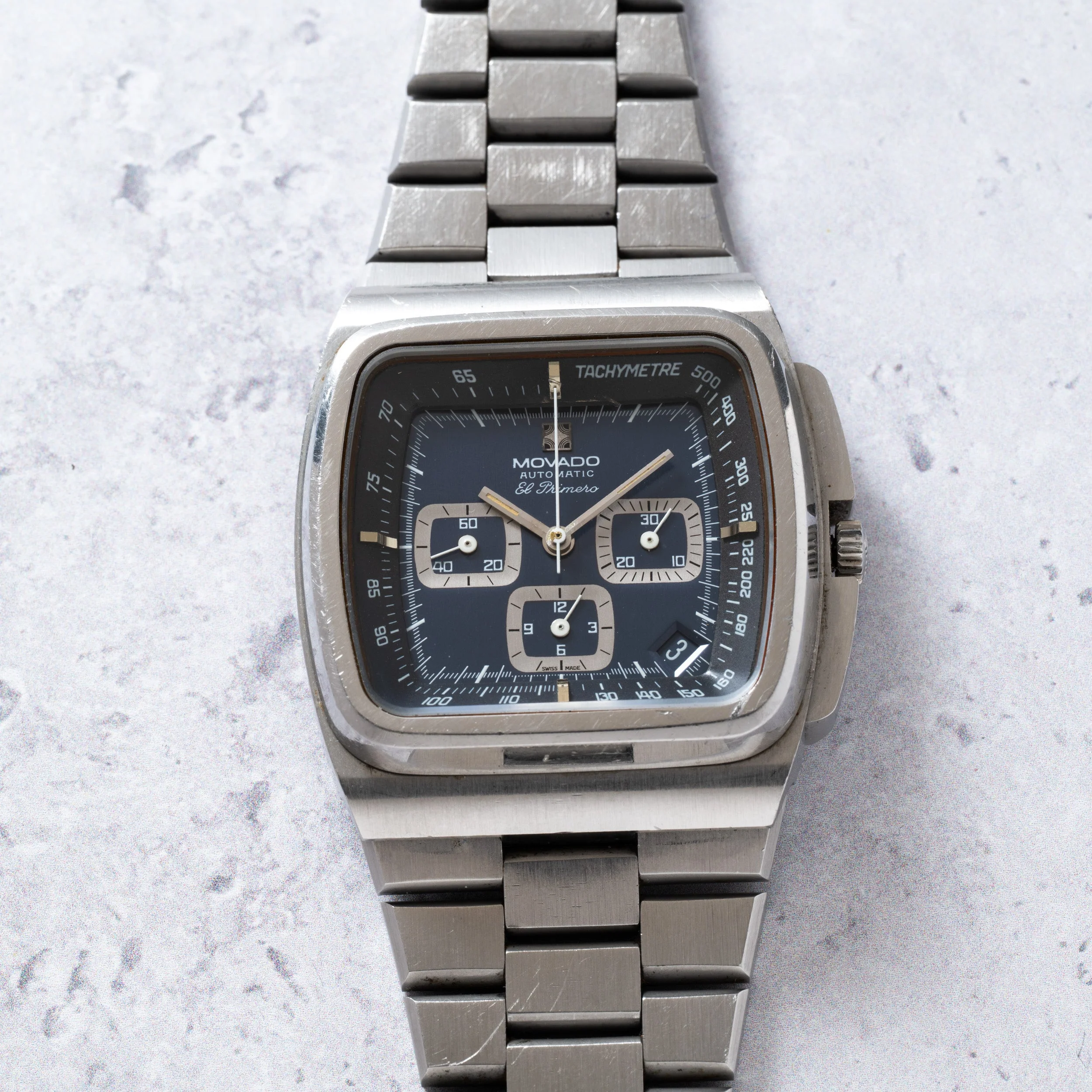 Movado El Primero Chronograph 'TV Case' - Image 6