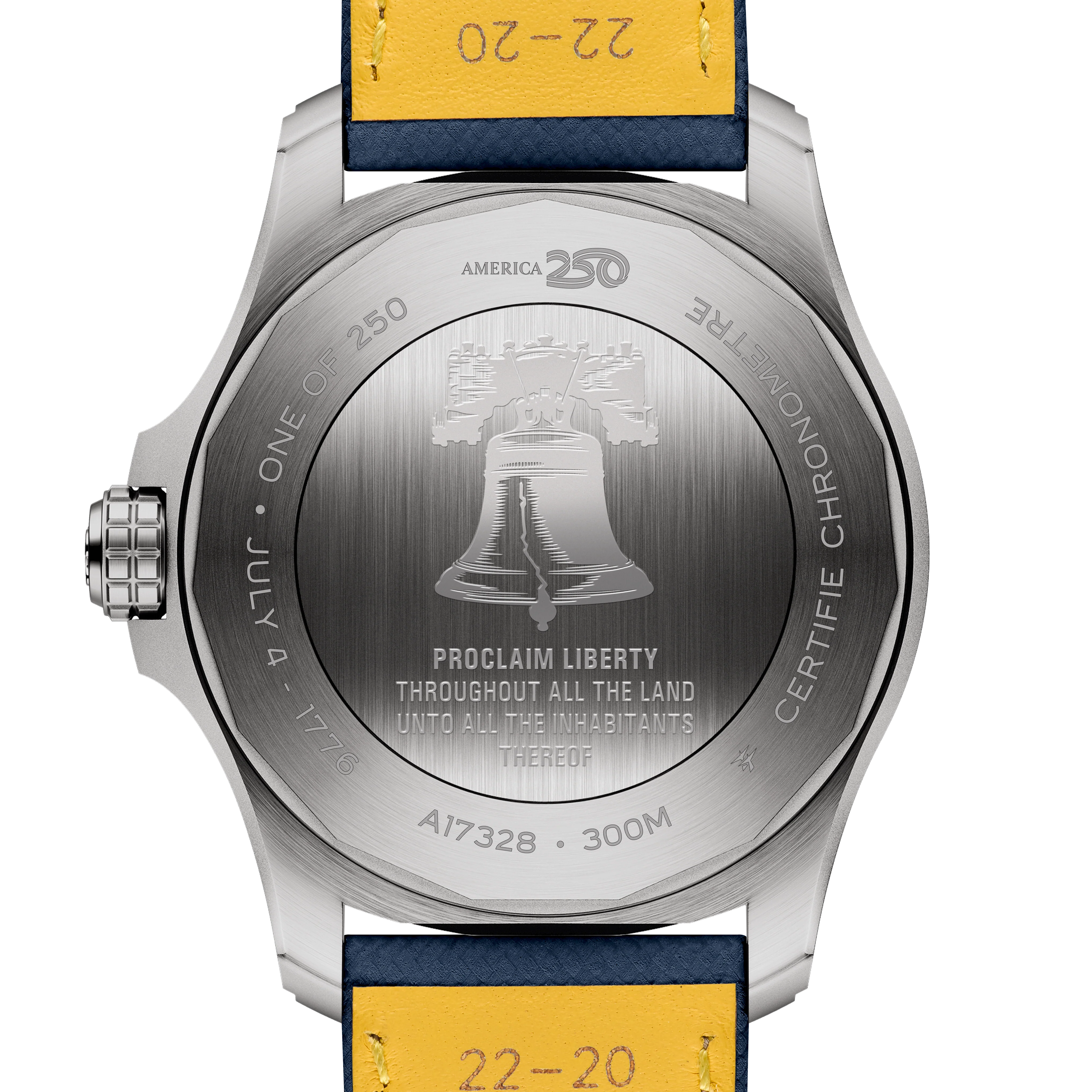 Avenger America 250 Limited Edition Automatic | 42mm, Calfskin Strap, Steel Case - Image 2