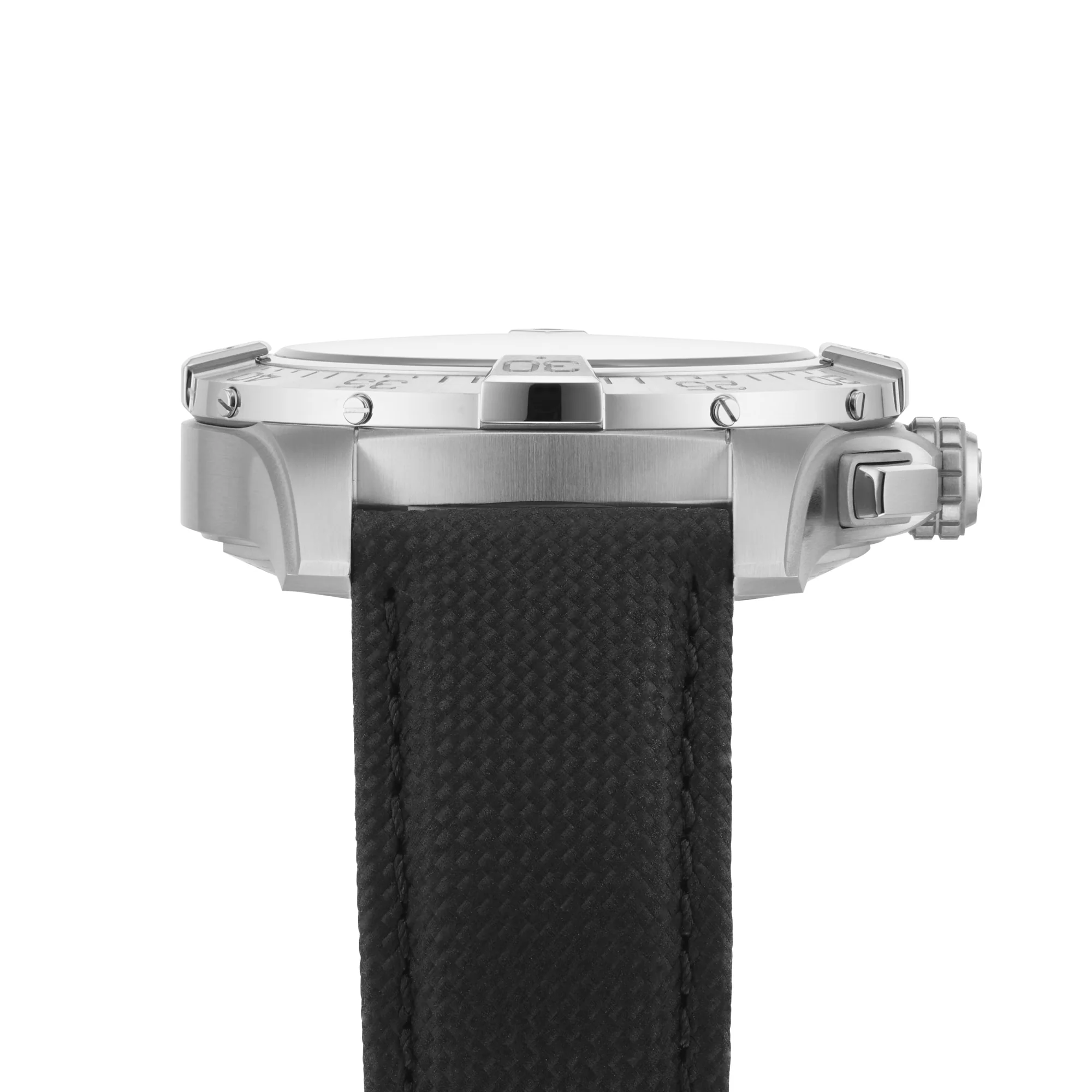 Avenger B01 Chronograph 44 | 44mm, Steel, Leather, Black Dial - Image 4