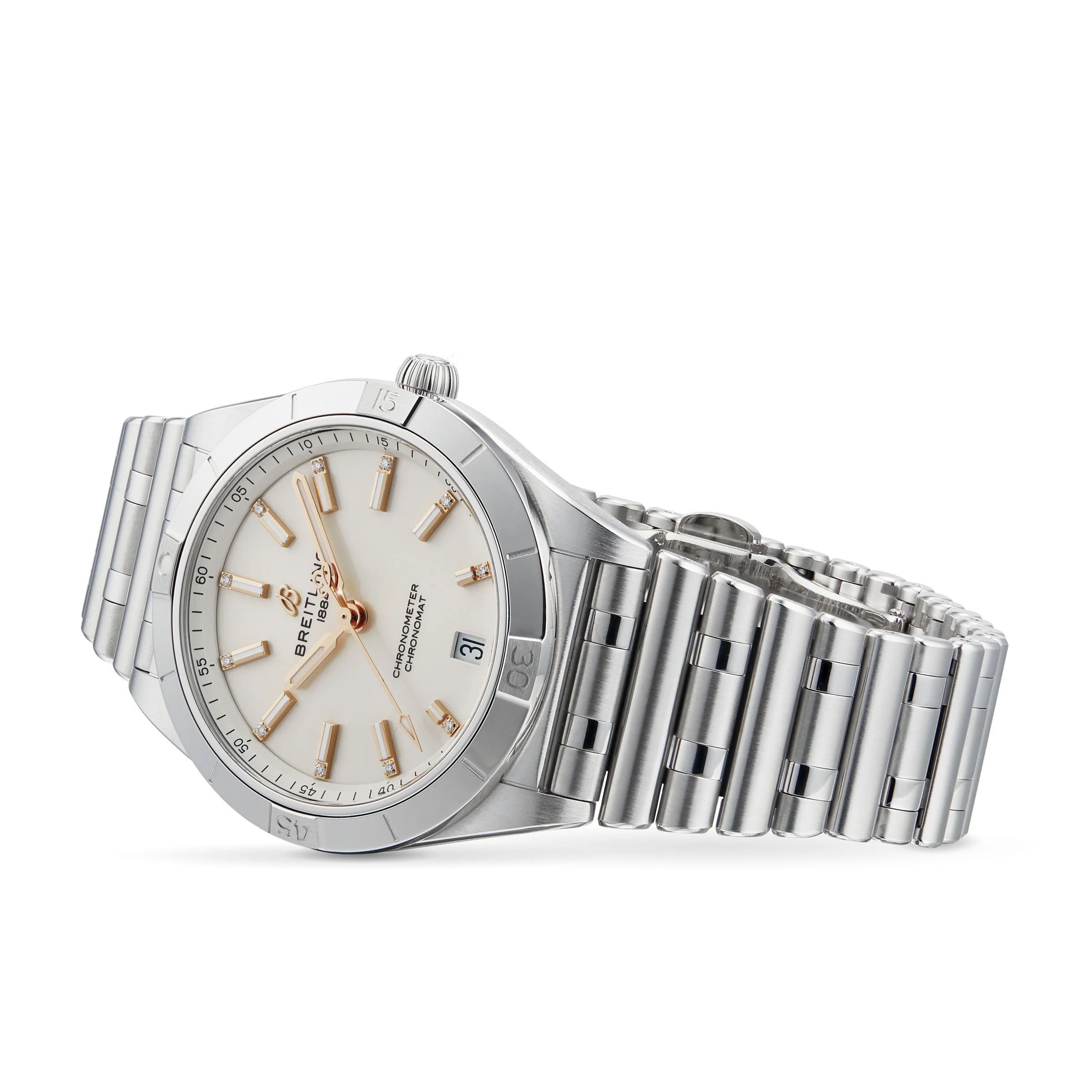 Chronomat Automatic 36 | 36mm, Steel, Diamond White Dial - Image 3