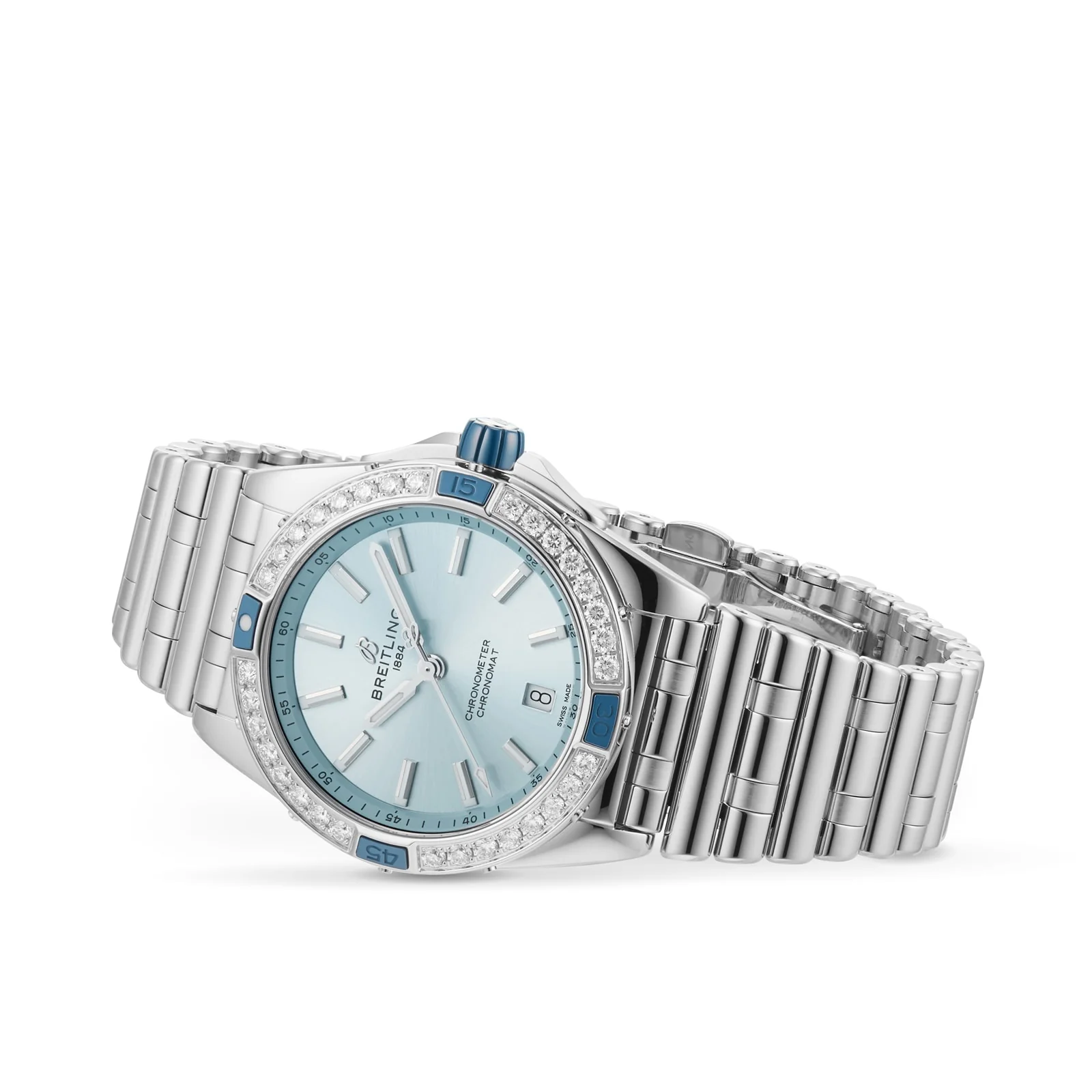 Super Chronomat Automatic 38 | 38mm, Steel, Blue Dial - Image 3