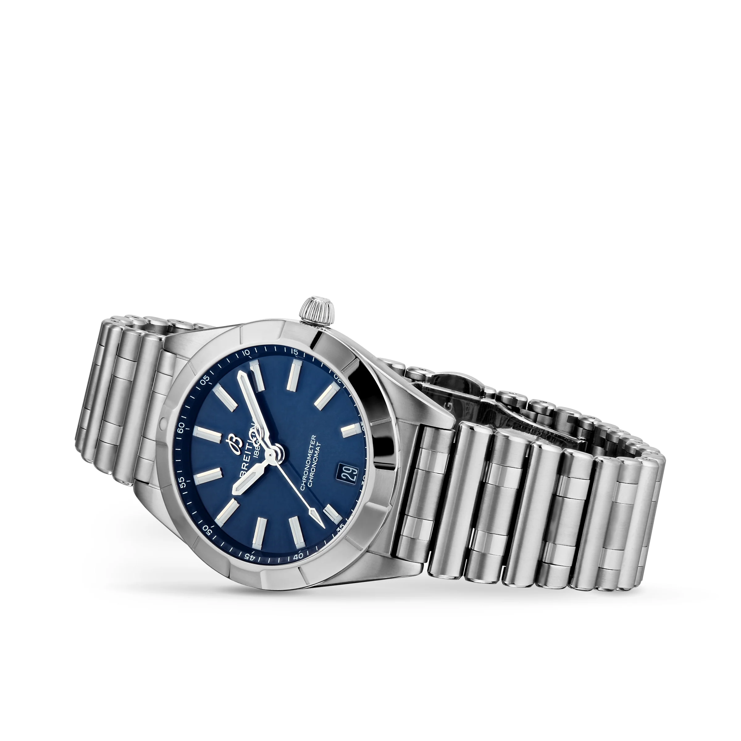 Chronomat 32 | 32mm, Steel, Blue Dial - Image 3