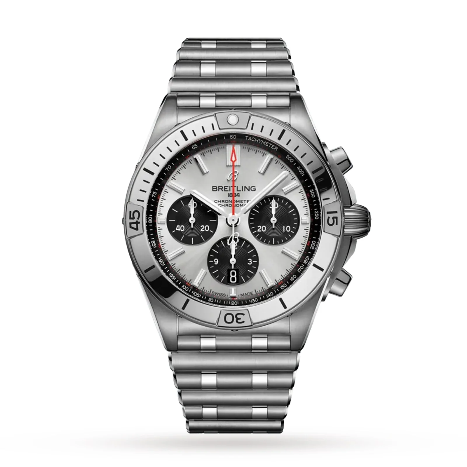 Chronomat B01 42 | 42mm, Steel, Silver Dial