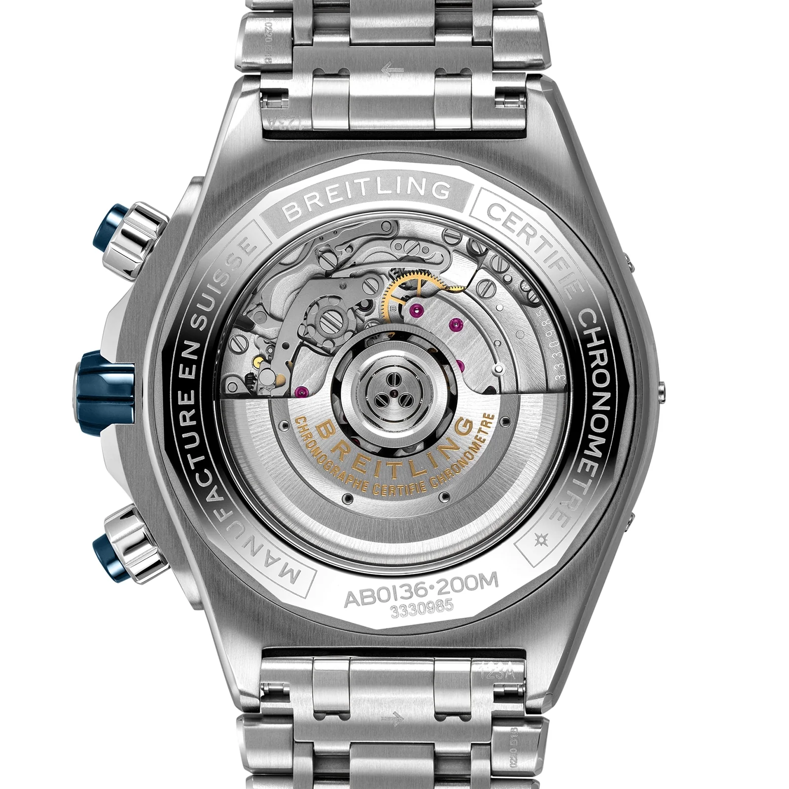 Super Chronomat B01 44 | 44mm, Ceramic & Steel, Steel, Blue Dial - Image 2