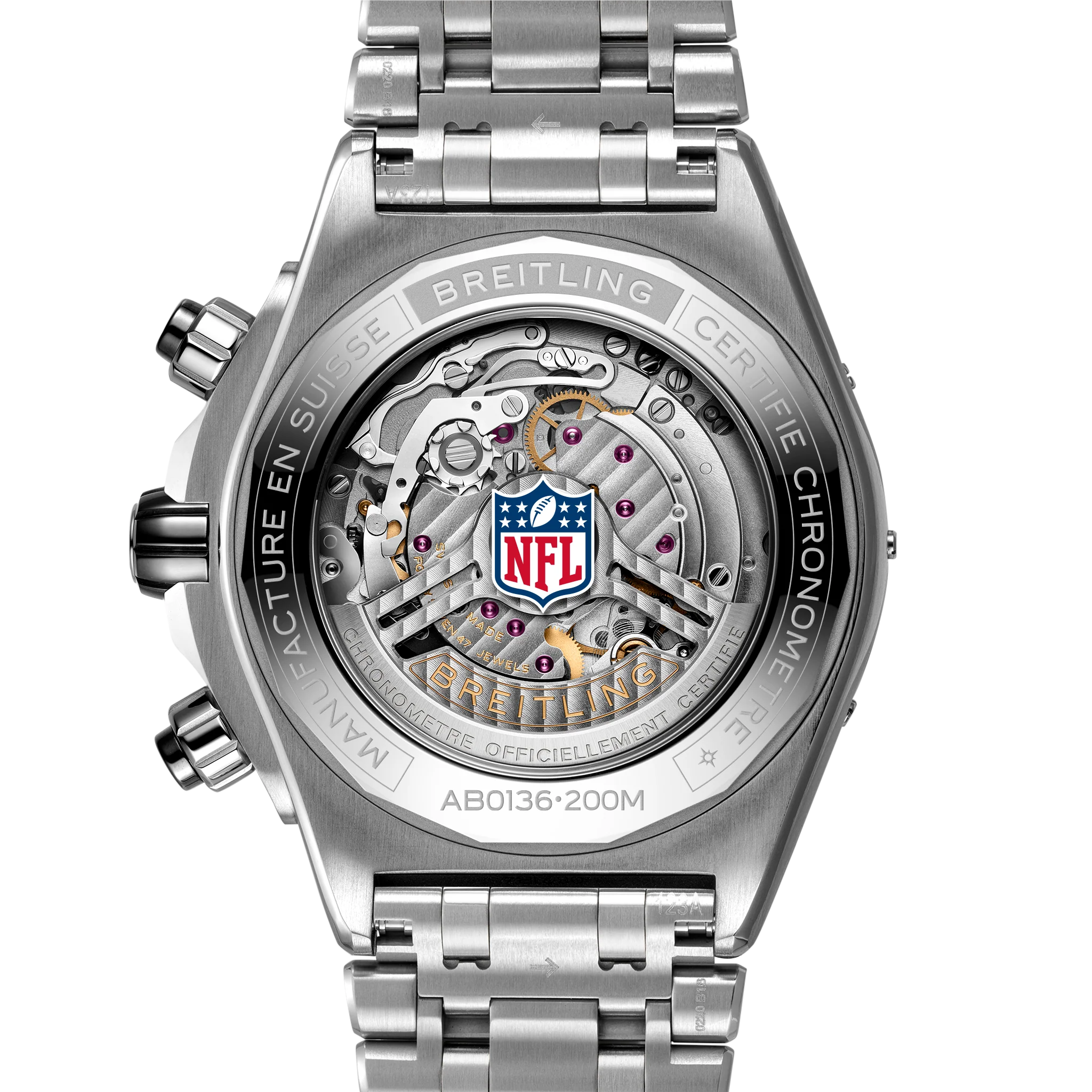 Super Chronomat B01 44 Philadelphia Eagles | 44mm, Steel, Green Dial - Image 2