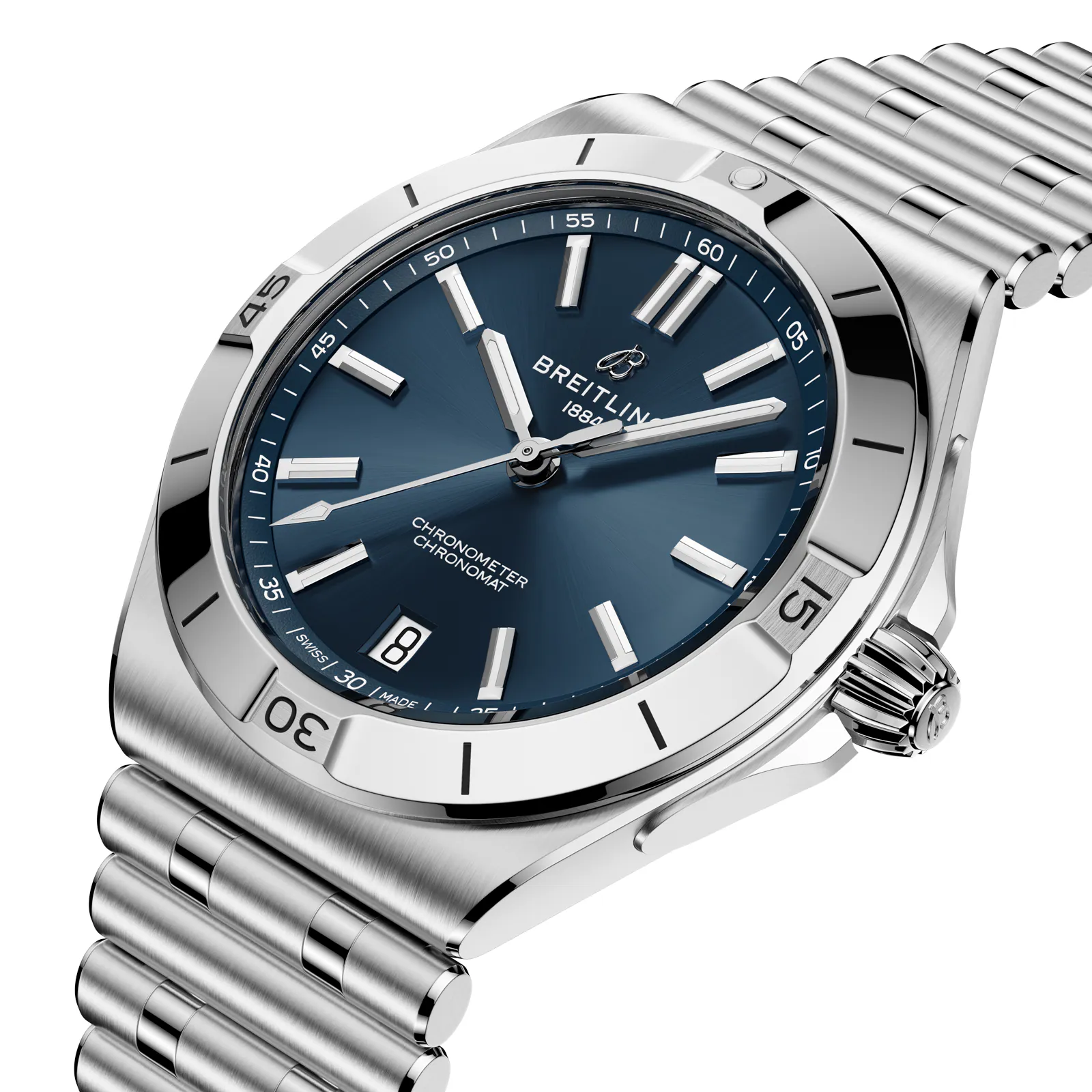 Chronomat B31 Automatic 40 | 40mm, Stainless Steel, Blue Dial - Image 2