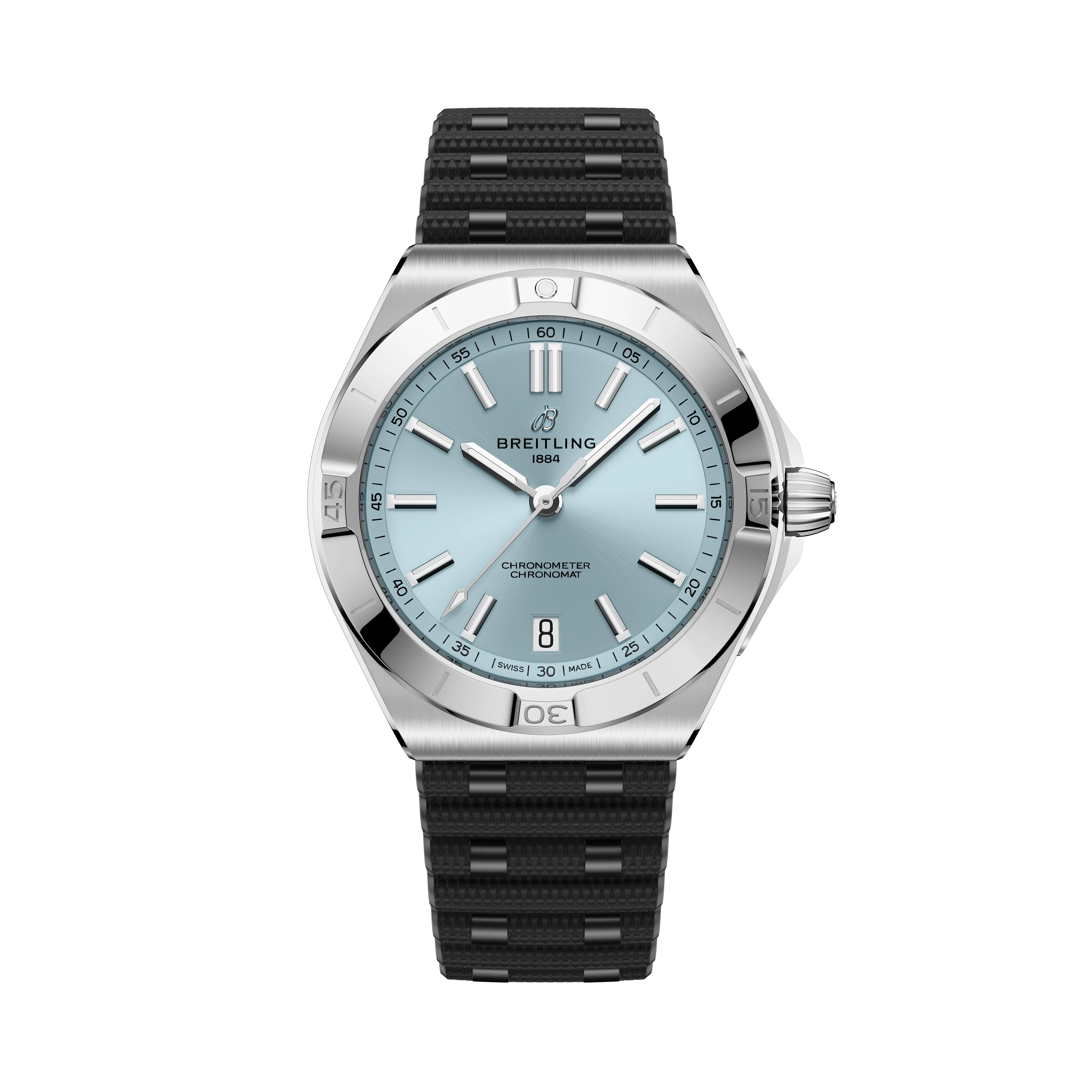 Chronomat B31 Automatic 40 | 40mm, Stainless Steel, Light Blue Dial