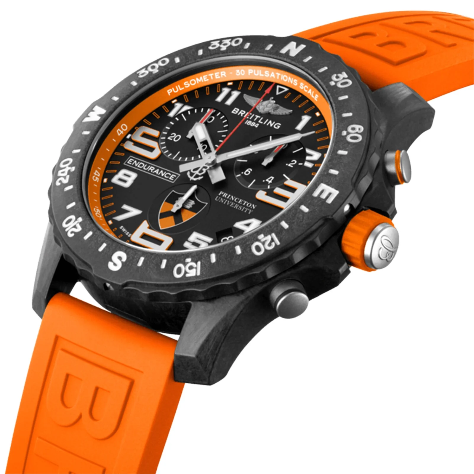 Endurance Pro 44 Princeton® University Edition | 44mm, Steel, Rubber, Black Dial - Image 2