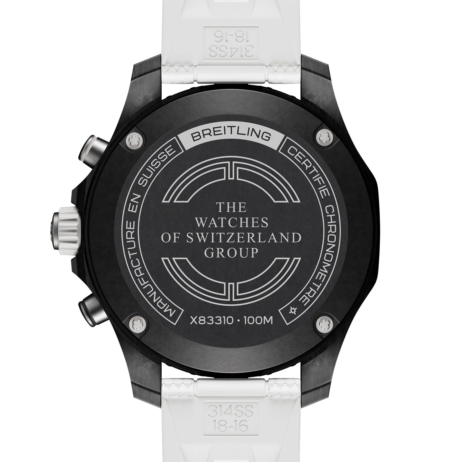 Endurance Pro 38 The Watches Of Switzerland Group Exclusive | 38mm, Breitlight, Rubber, White Dial - Image 5