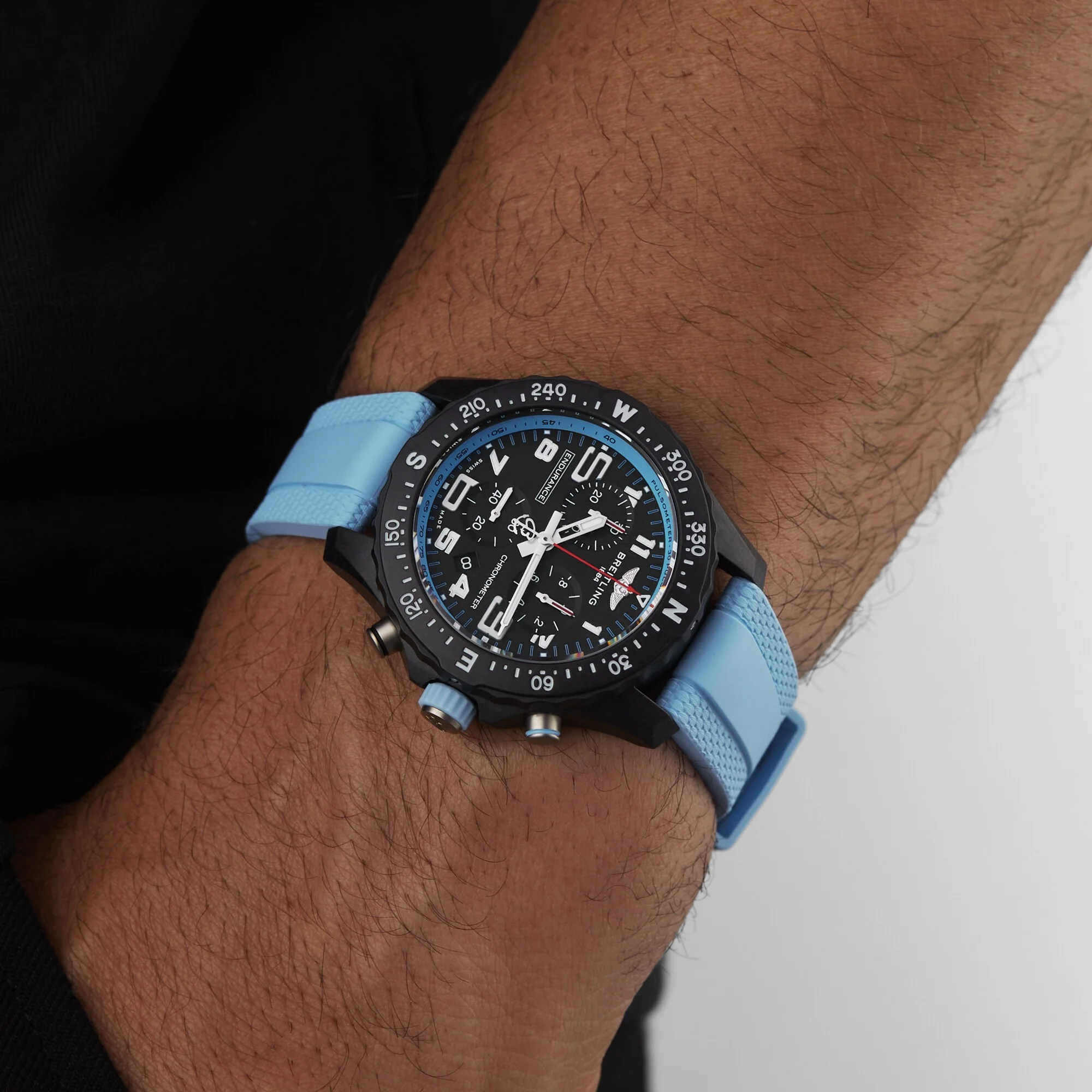 Endurance Pro 38 | 38mm, Breitlight, Rubber, Black Dial, Ref. X83310281B1S1 - Image 6
