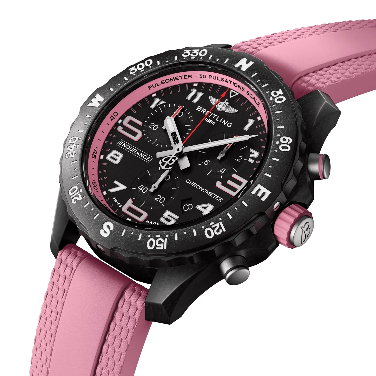Endurance Pro 38 | 38mm, Breitlight, Rubber, Black Dial, Ref. X83310D41B1S1 - Image 3