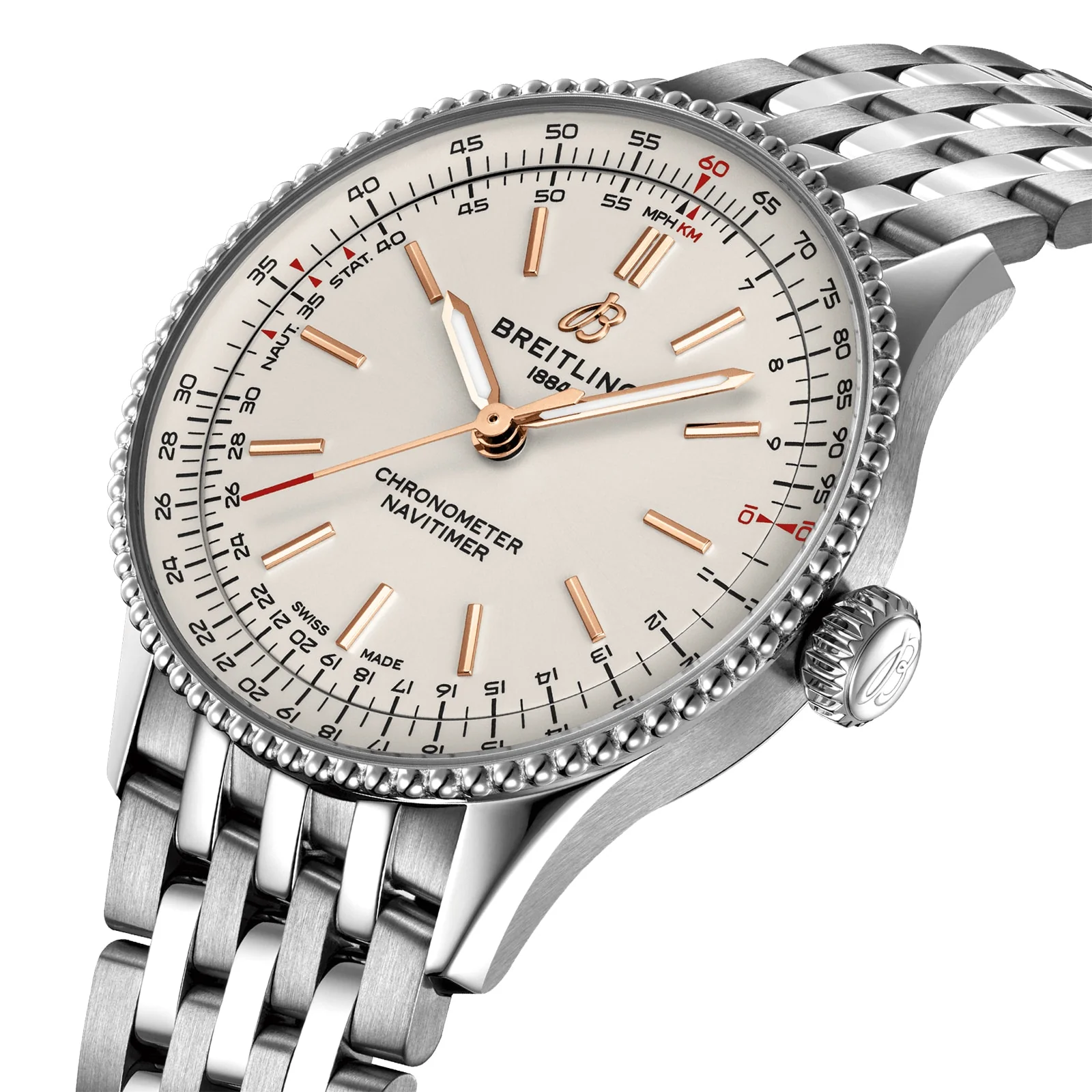 Navitimer Automatic 36 | 36mm, Steel, Silver Dial - Image 3
