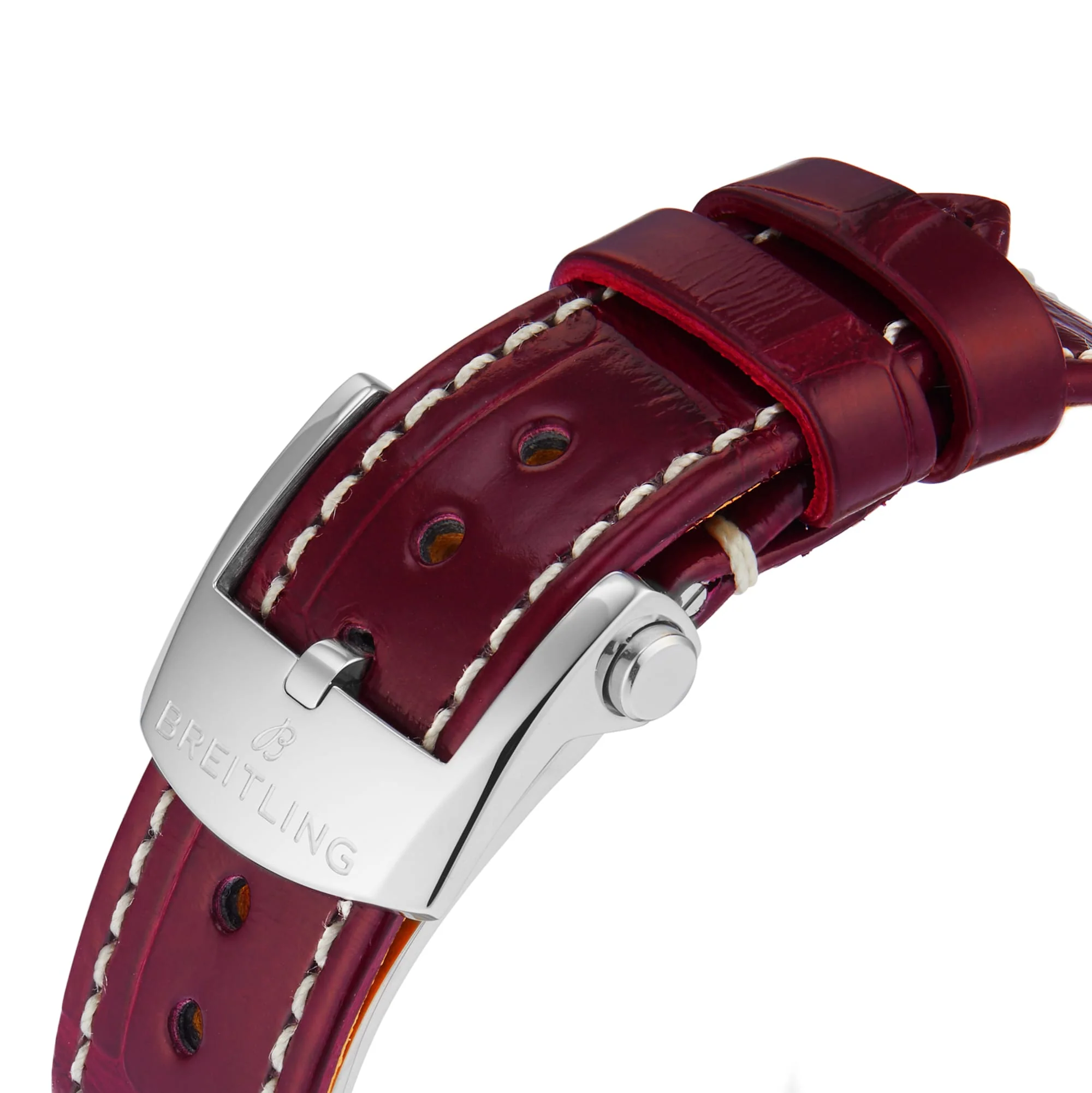 Navitimer Automatic 36 | 36mm, Steel, Alligator Leather, Silver Dial - Image 7