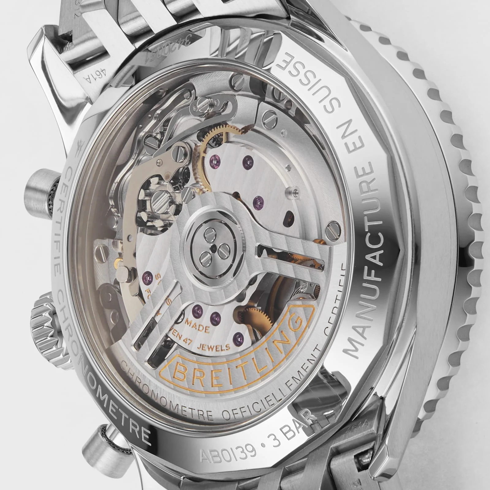 Navitimer B01 Chronograph 41 | 41mm, Steel, Silver Dial, Ref. AB0139211G1A1 - Image 4