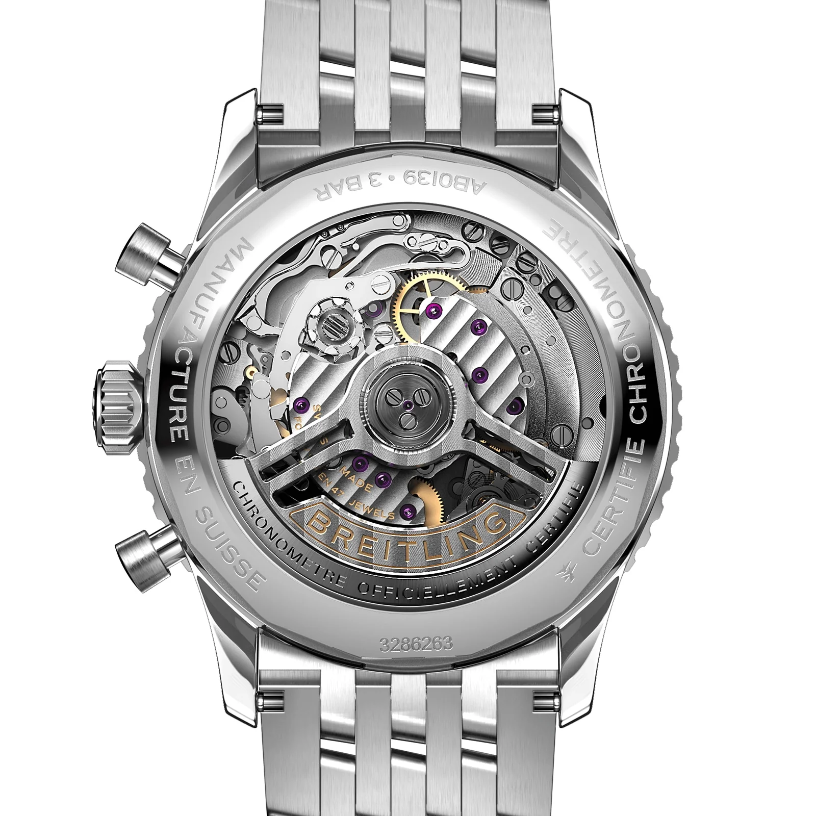 Navitimer B01 Chronograph 41 | 41mm, Steel, Blue Dial - Image 4