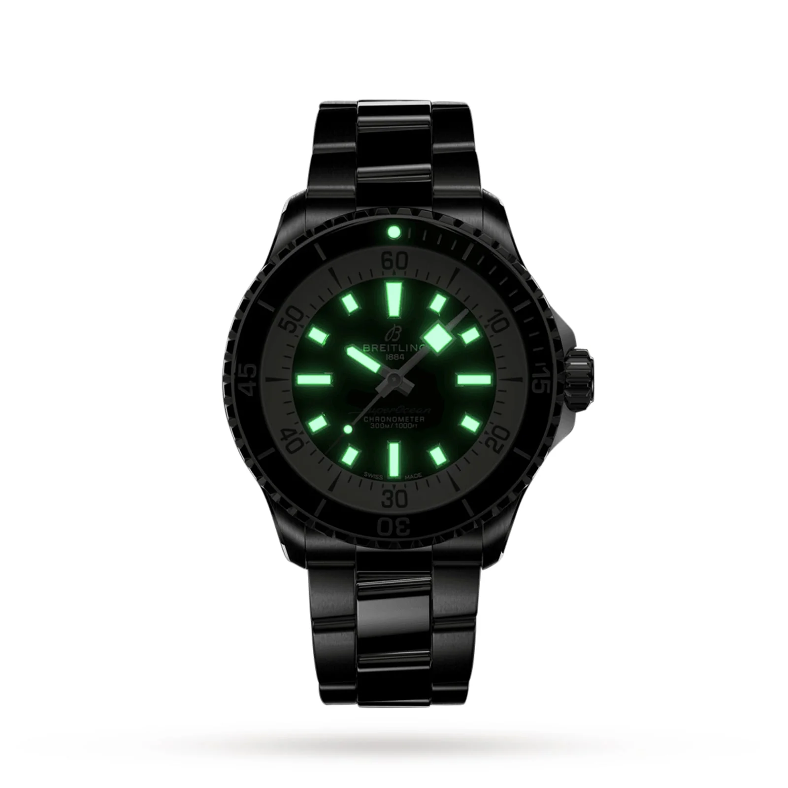 Superocean Automatic 42 | 42mm, Steel, Black Dial - Image 6