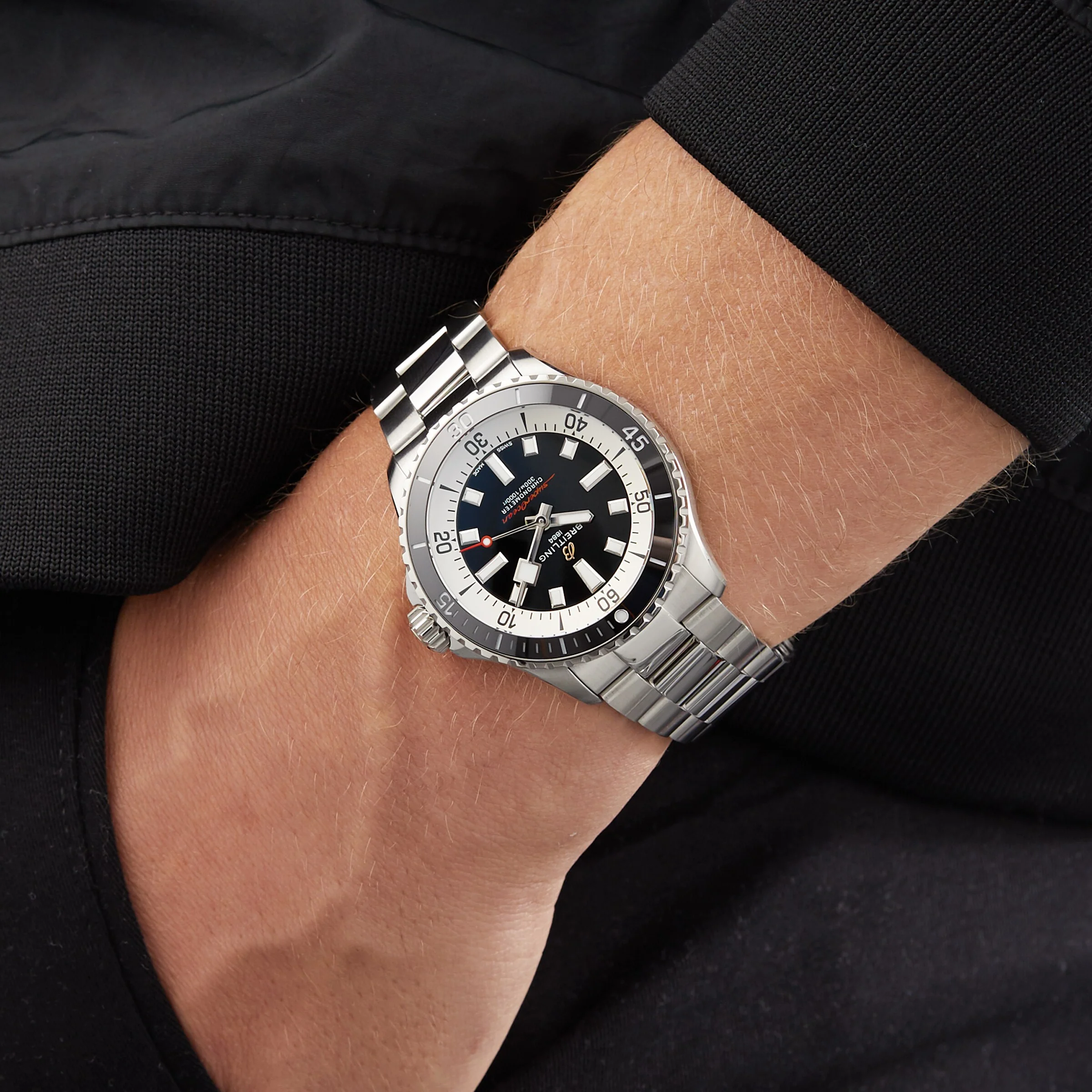 Superocean Automatic 42 | 42mm, Steel, Black Dial - Image 7