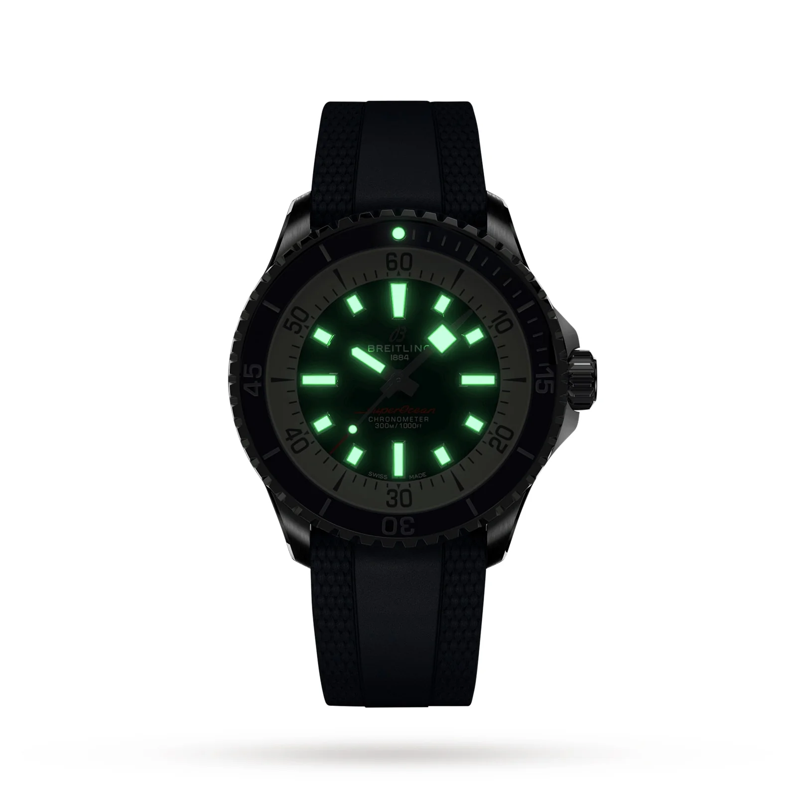 Superocean Automatic 42 | 42mm, Steel, Rubber, Blue Dial - Image 5