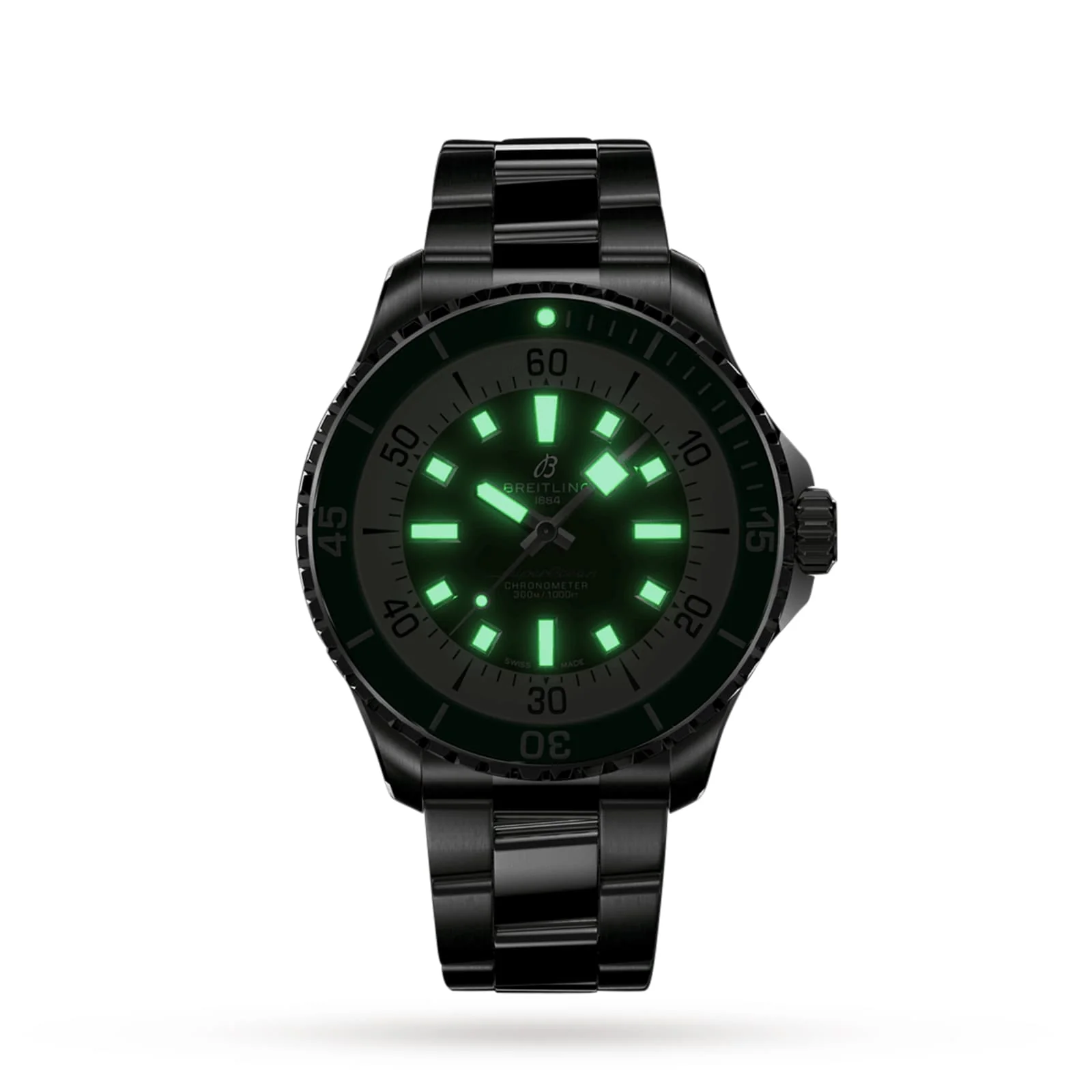 Superocean Automatic 44 | 44mm, Steel, Green Dial - Image 6