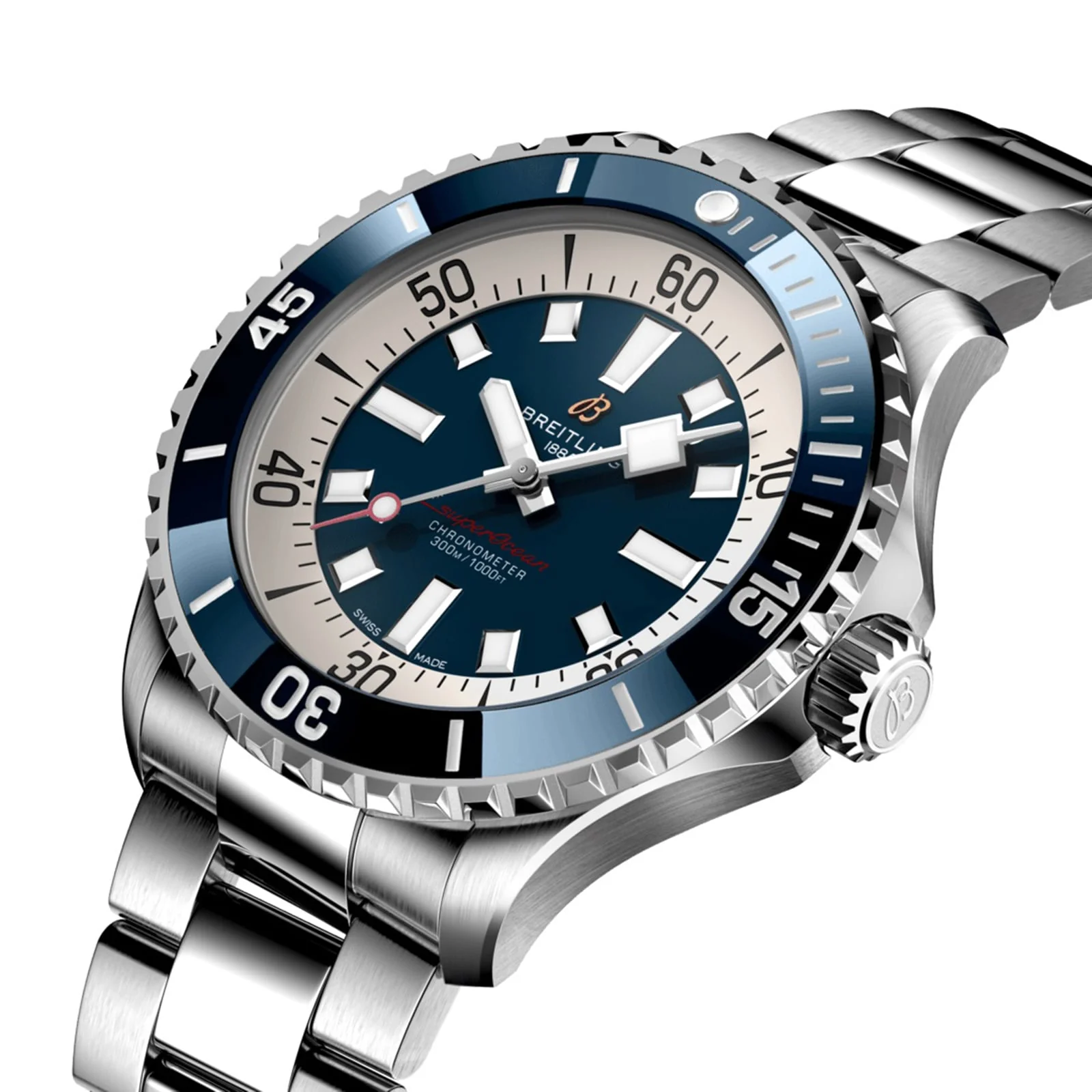 Superocean Automatic 46 | 46mm, Steel, Blue Dial - Image 2