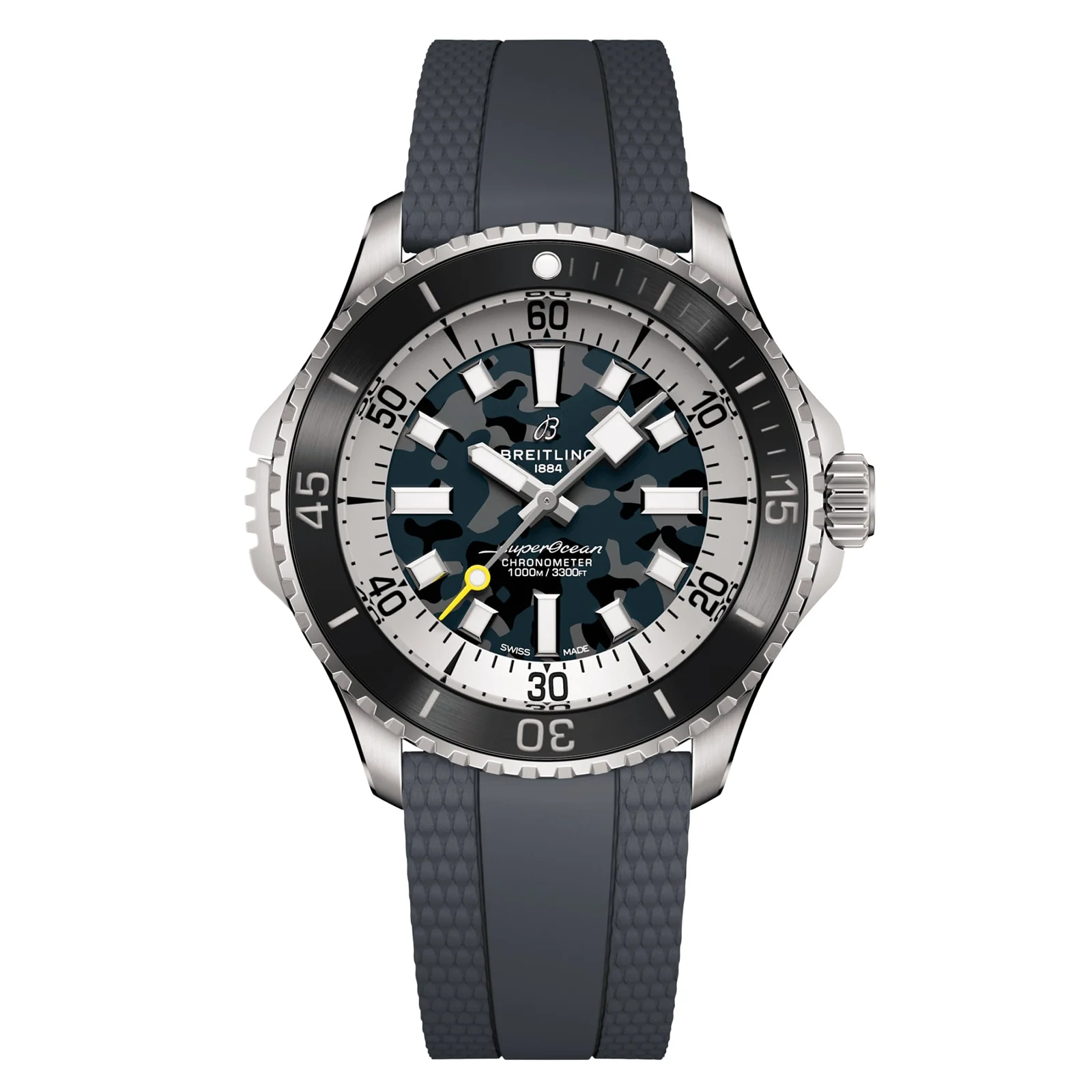 Superocean Automatic 46 Super Diver | 46mm, Titanium, Rubber, Blue Dial