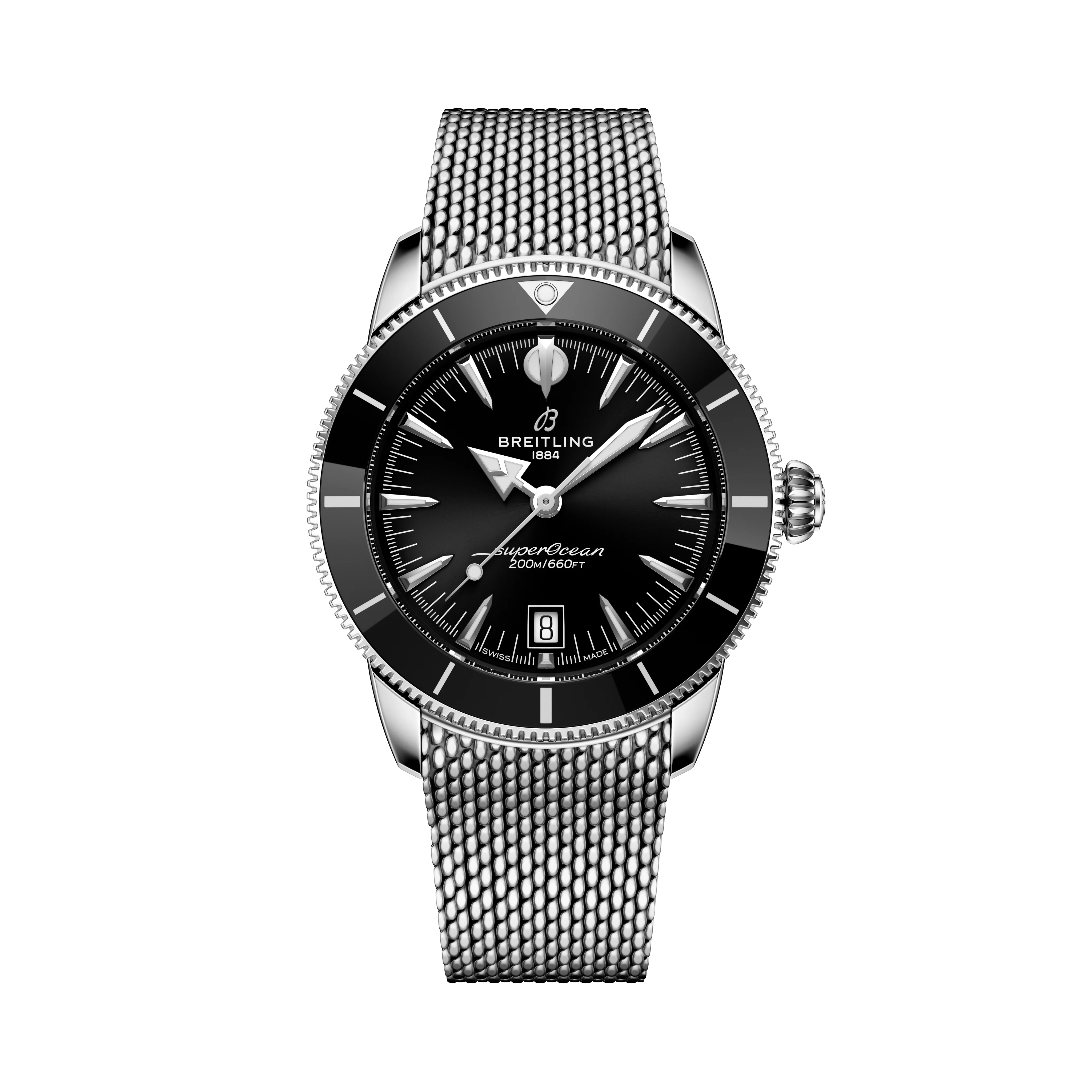 Superocean Heritage B31 Automatic 42 | 42mm, Steel, Black Dial