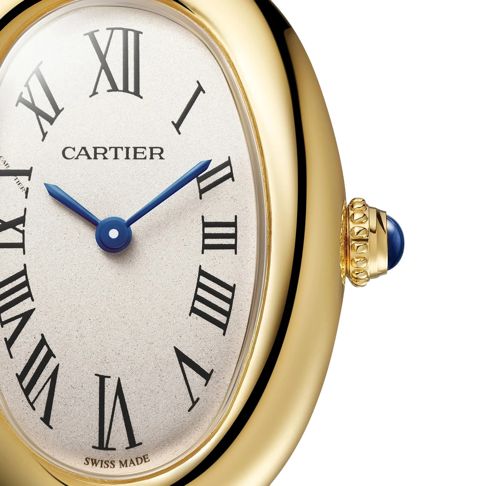 Baignoire Small Model | 23mm, 18K Yellow Gold, Silvered Dial, Ref. WGBA0024 - Image 3