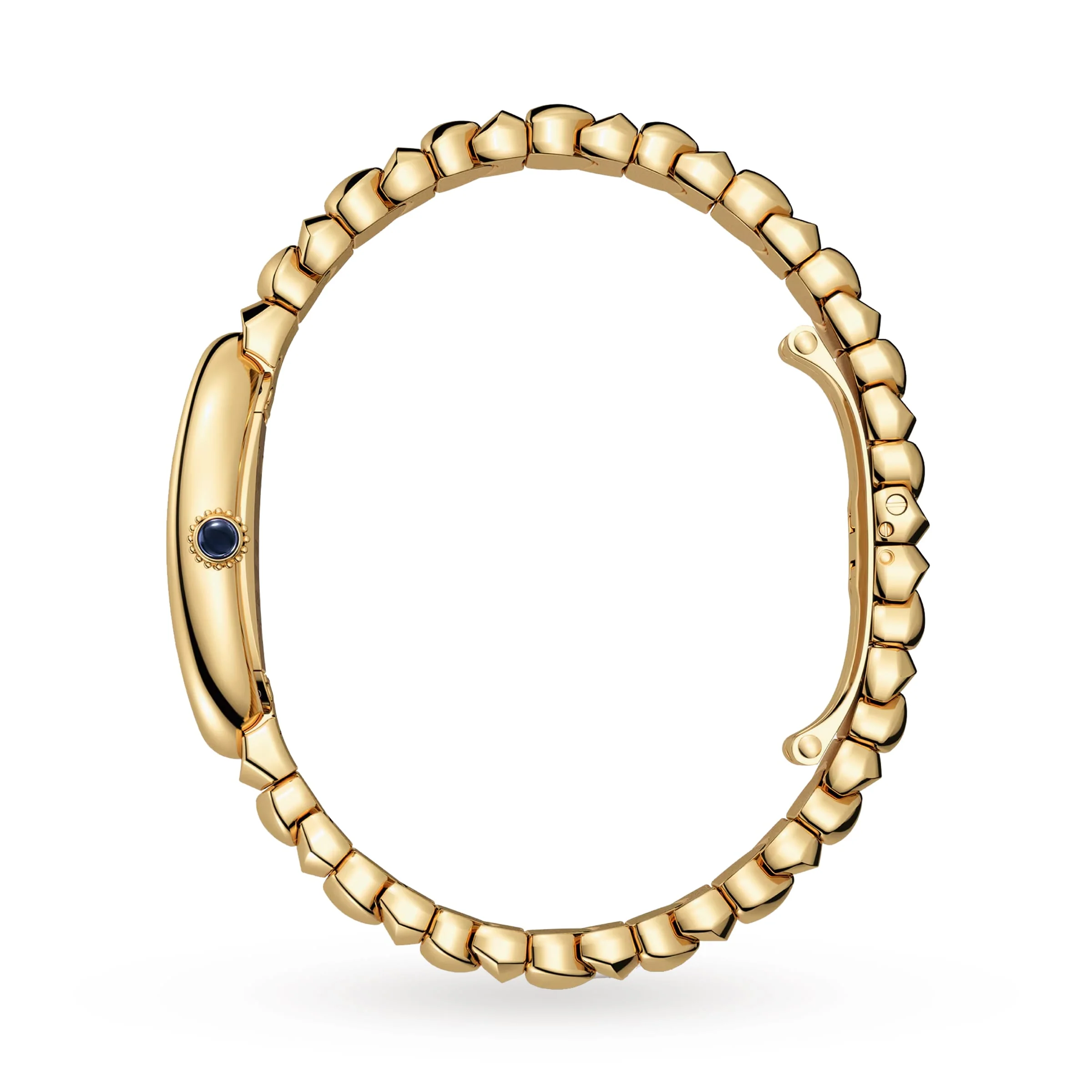 Baignoire Mini Model | 23mm, 18K Yellow Gold, Silver Dial - Image 3