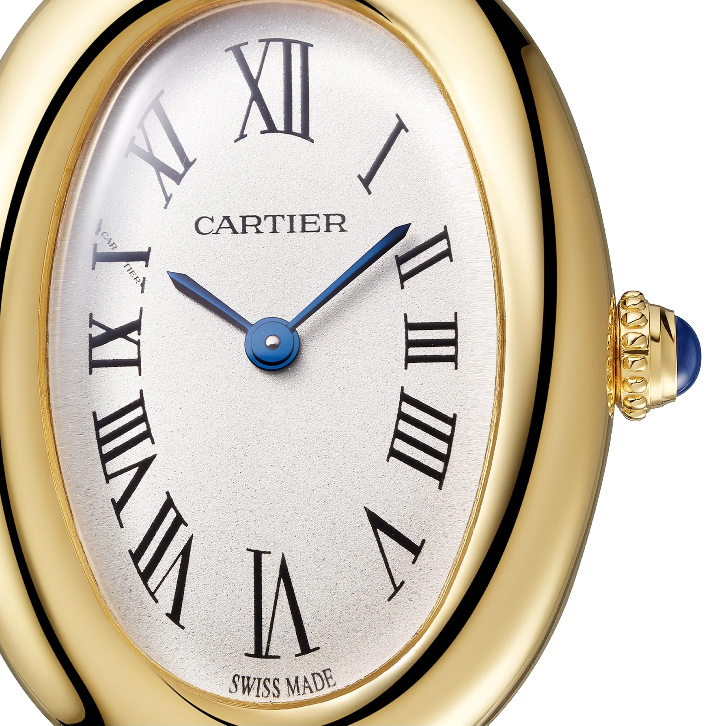 Baignoire Mini Model | 23mm, 18K Yellow Gold, Silver Dial - Image 4