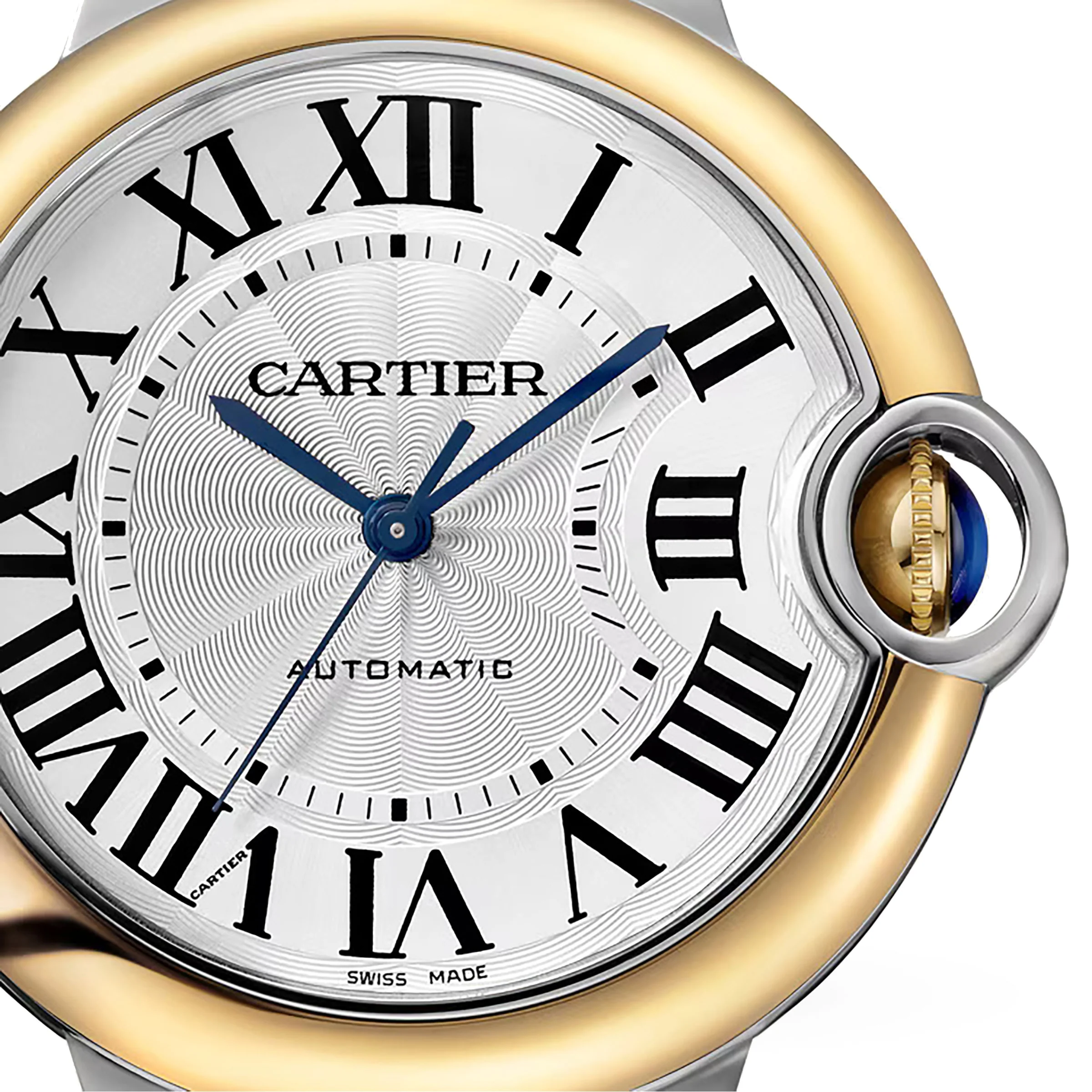 Ballon Bleu de Cartier 36 | 36mm, Two-Tone Steel & 18K Yellow Gold, Silver Dial - Image 2