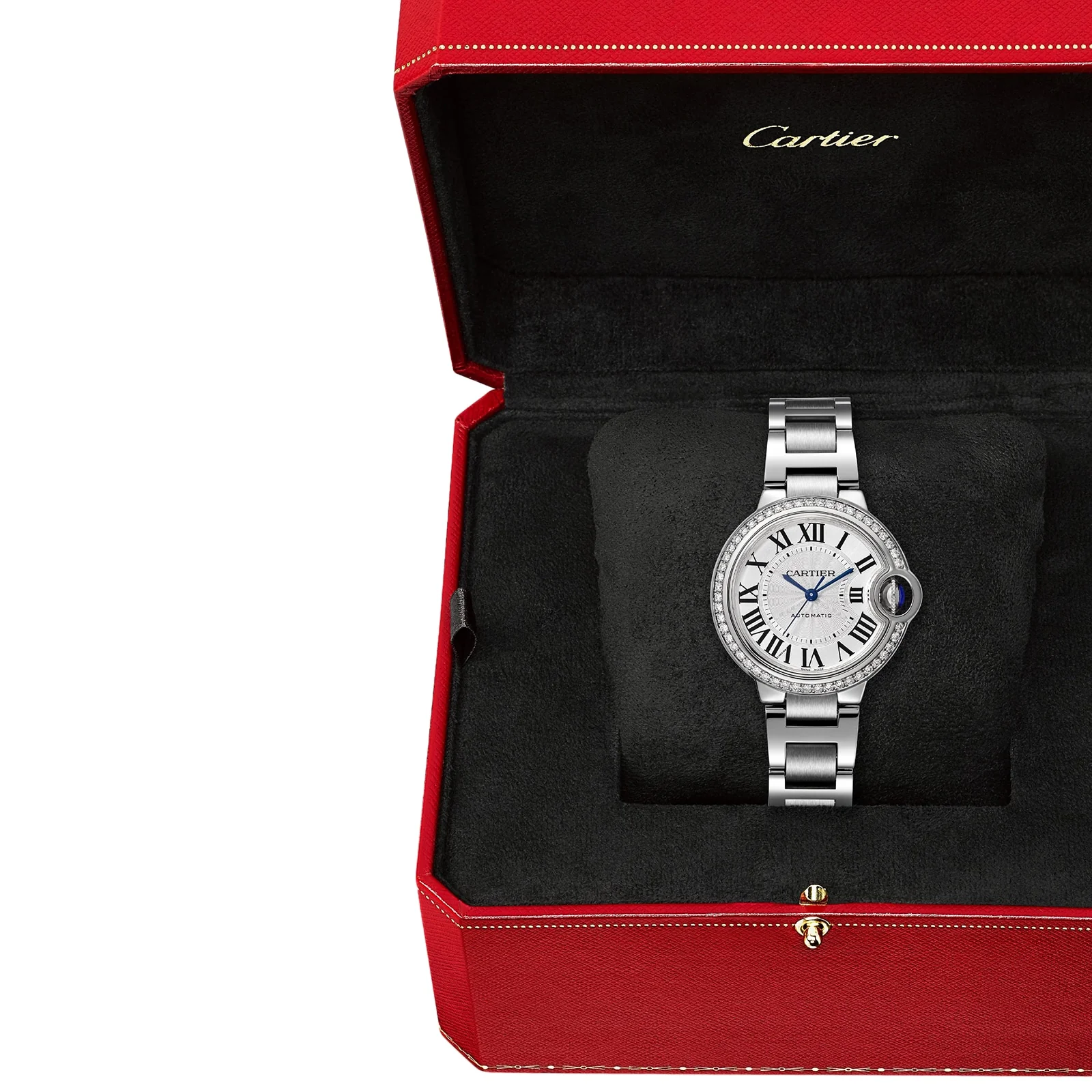 Ballon Bleu de Cartier 33 | 33mm, Steel, Silver Dial, Ref. W4BB0023 - Image 9