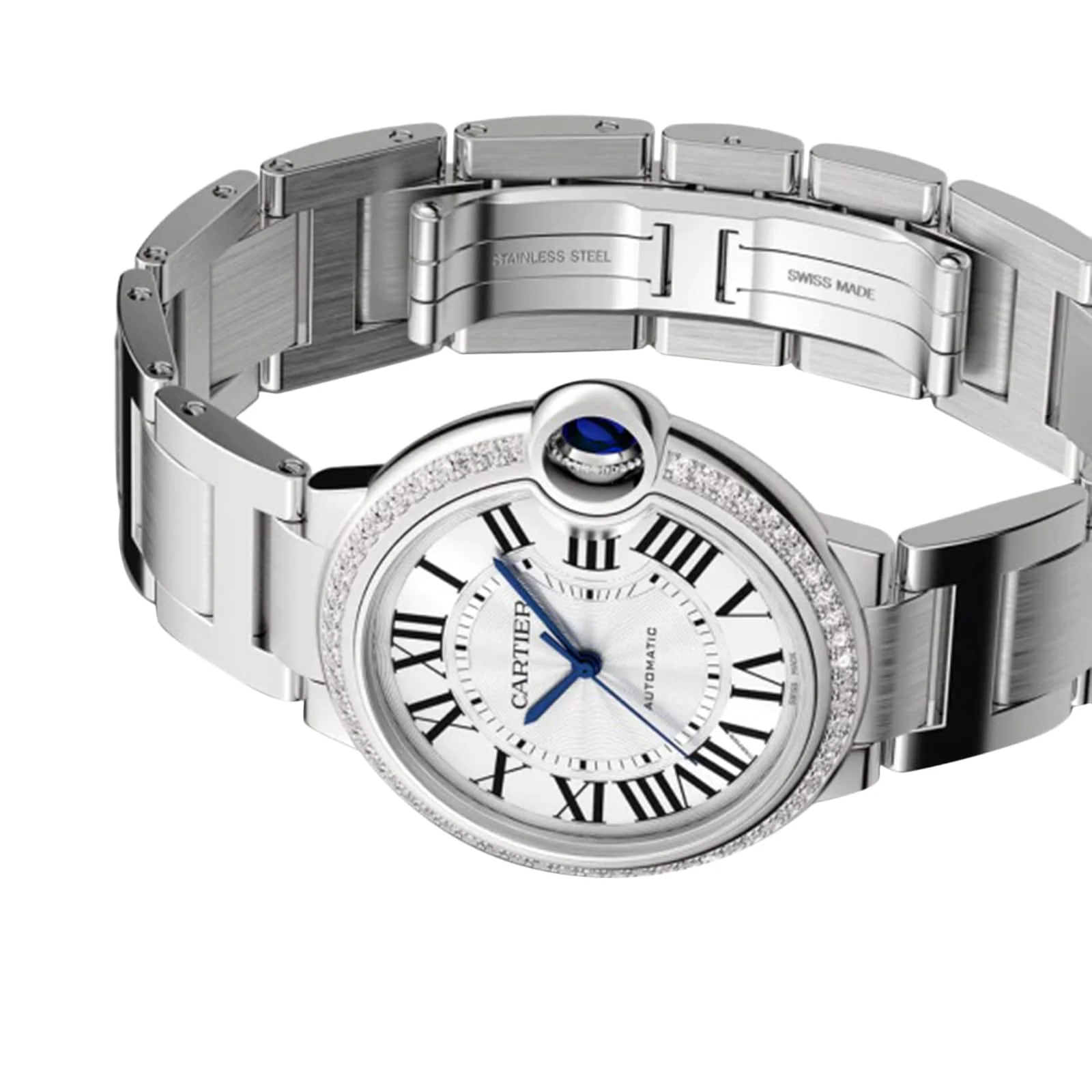 Ballon Bleu de Cartier 36 | 36mm, Steel, Silver Dial, Ref. W4BB0024 - Image 4