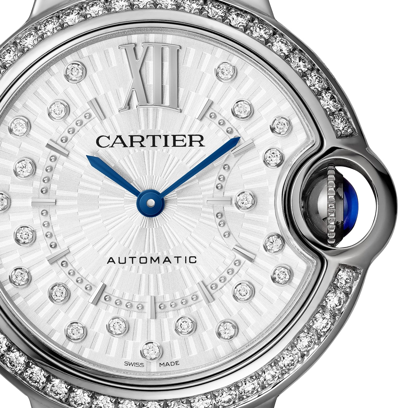 Ballon Bleu de Cartier 33 | 33mm, Steel, Diamond Grey Dial - Image 5