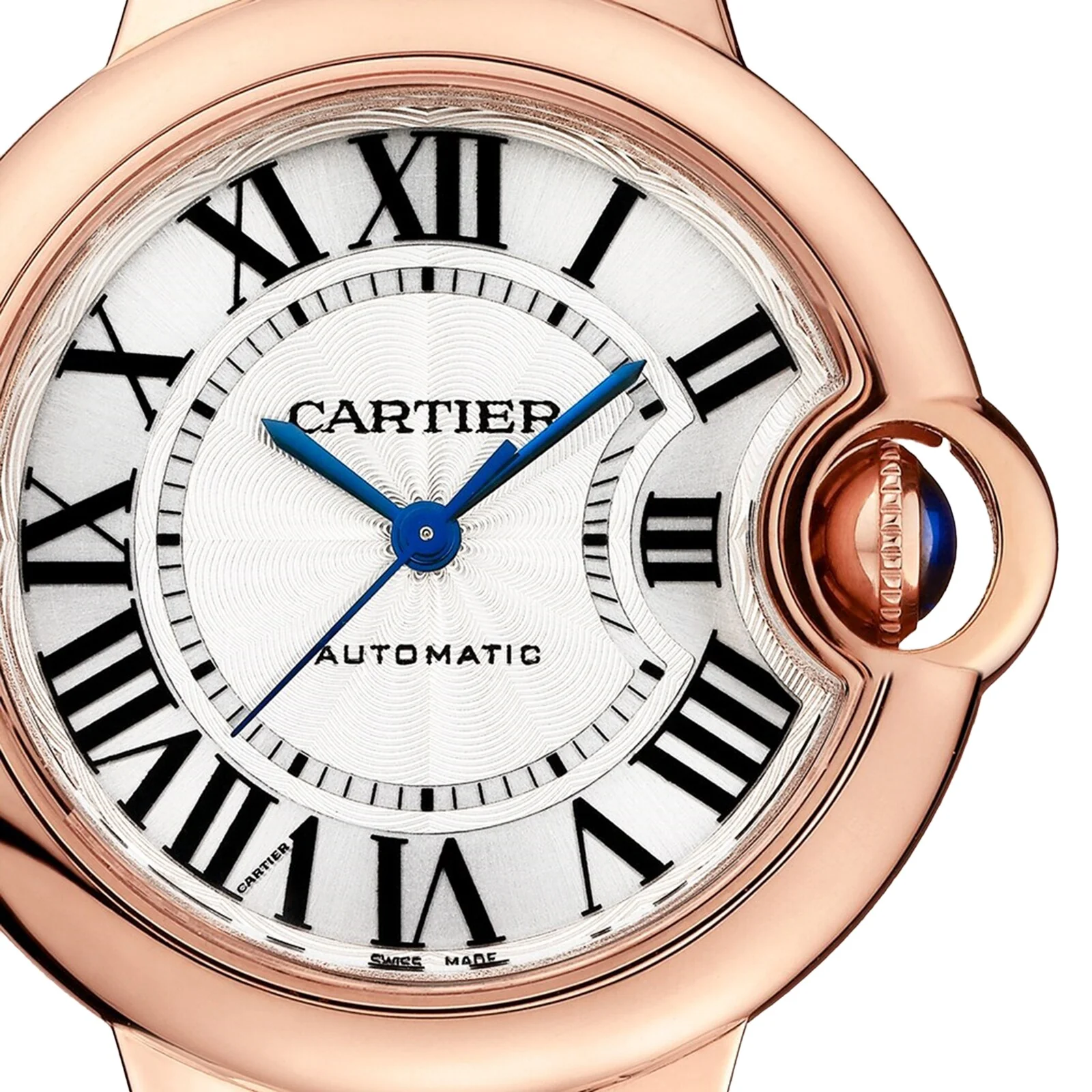 Ballon Bleu de Cartier 33 | 33mm, 18K Rose Gold, Silver Dial - Image 6