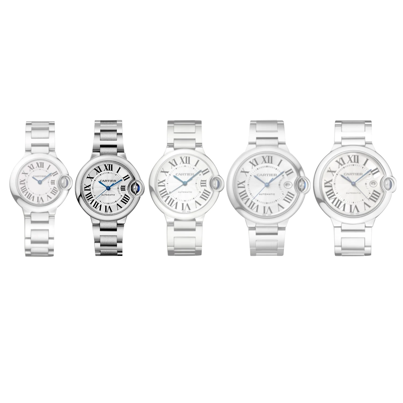 Ballon Bleu de Cartier 33 | 33mm, Steel, Silver Dial, Ref. WSBB0044 - Image 4