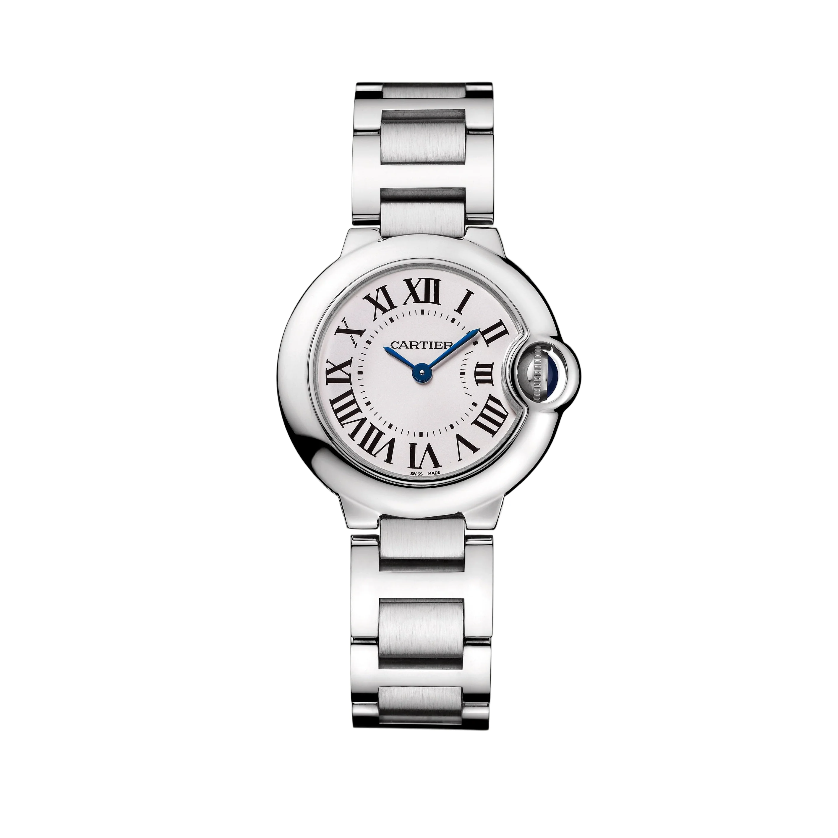 Ballon Bleu de Cartier 28 | 28mm, Steel, Silvered Dial
