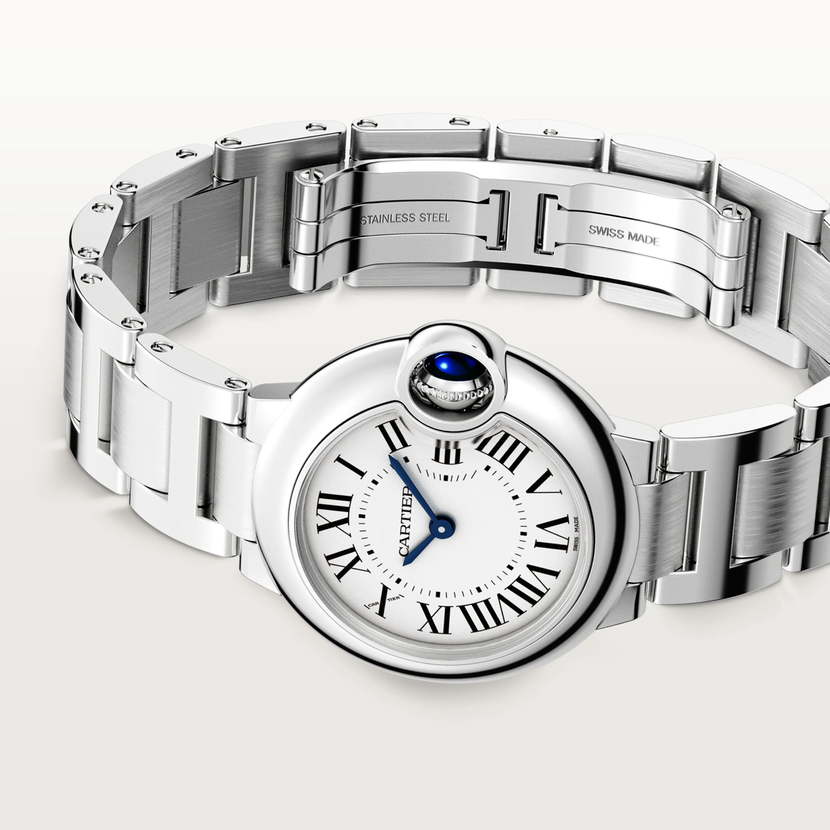 Ballon Bleu de Cartier 28 | 28mm, Steel, Silvered Dial - Image 5