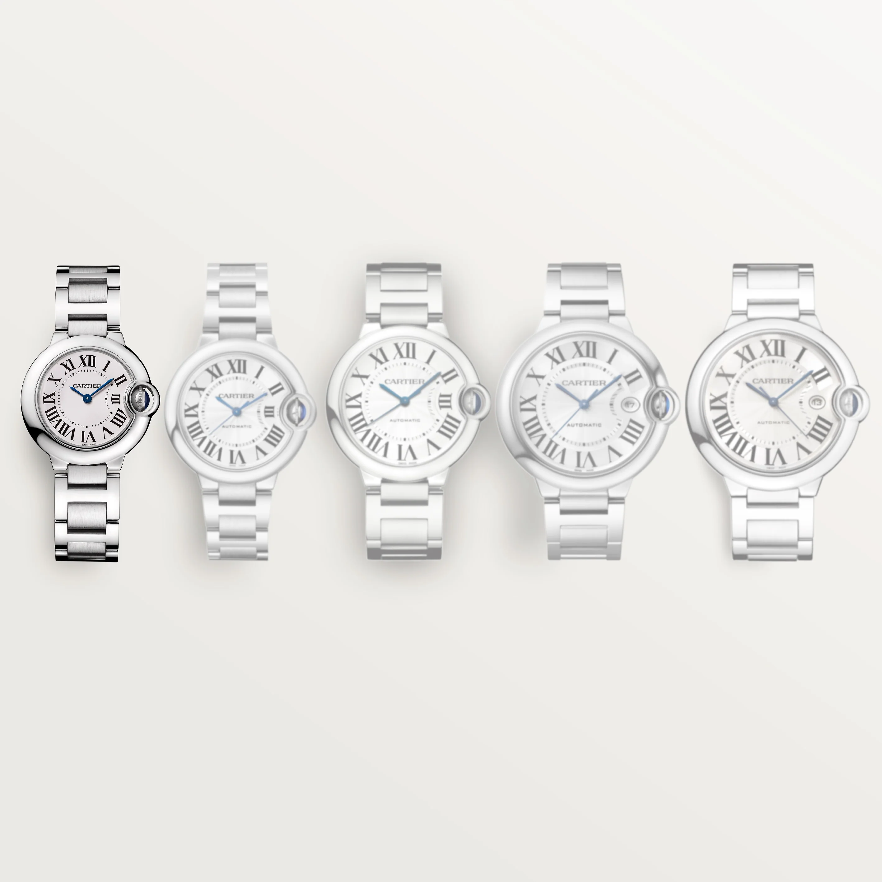 Ballon Bleu de Cartier 28 | 28mm, Steel, Silvered Dial - Image 6
