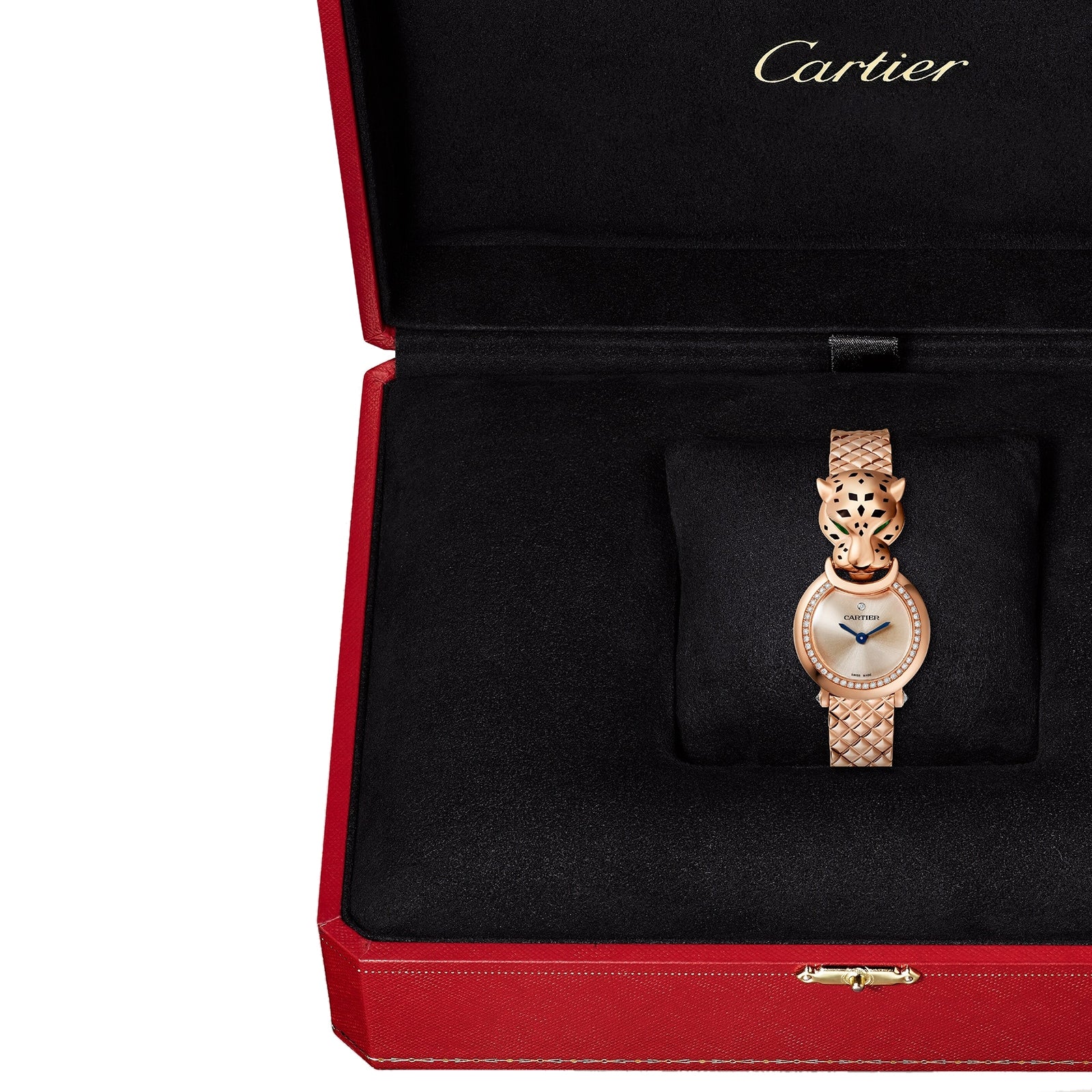 La Panthère de Cartier | 23.5mm, 18K Rose Gold, Pink Dial - Image 8