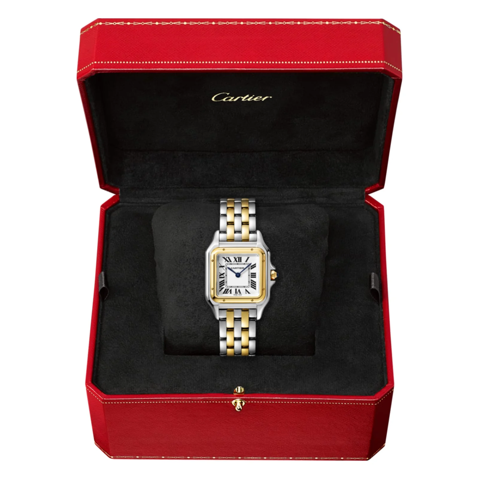 Panthère de Cartier Large Model | 29mm, Two-Tone Steel & 18K Yellow Gold, Silver Dial - Image 2