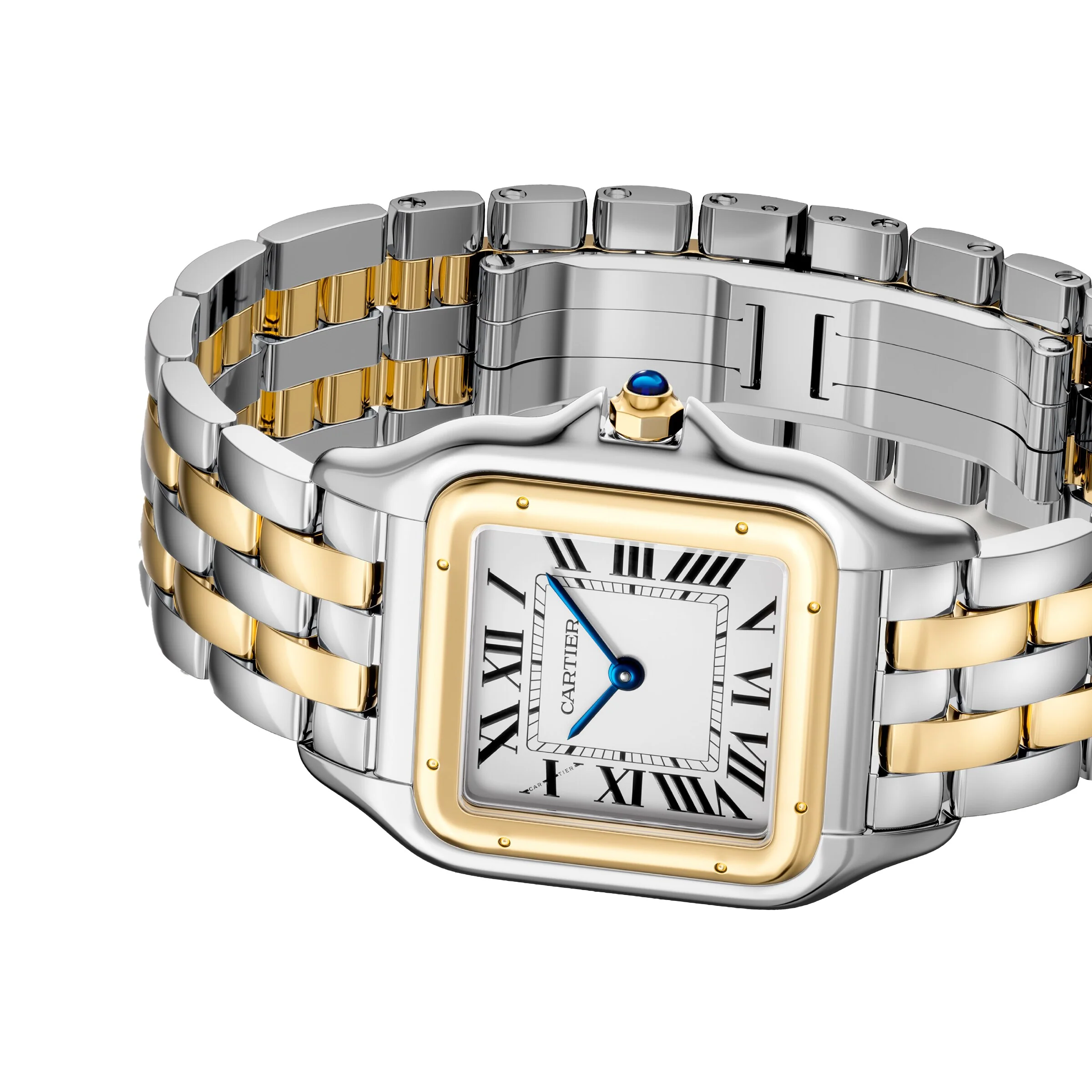Panthère de Cartier Large Model | 31mm, Two-Tone Steel & 18K Yellow Gold, White Dial - Image 3