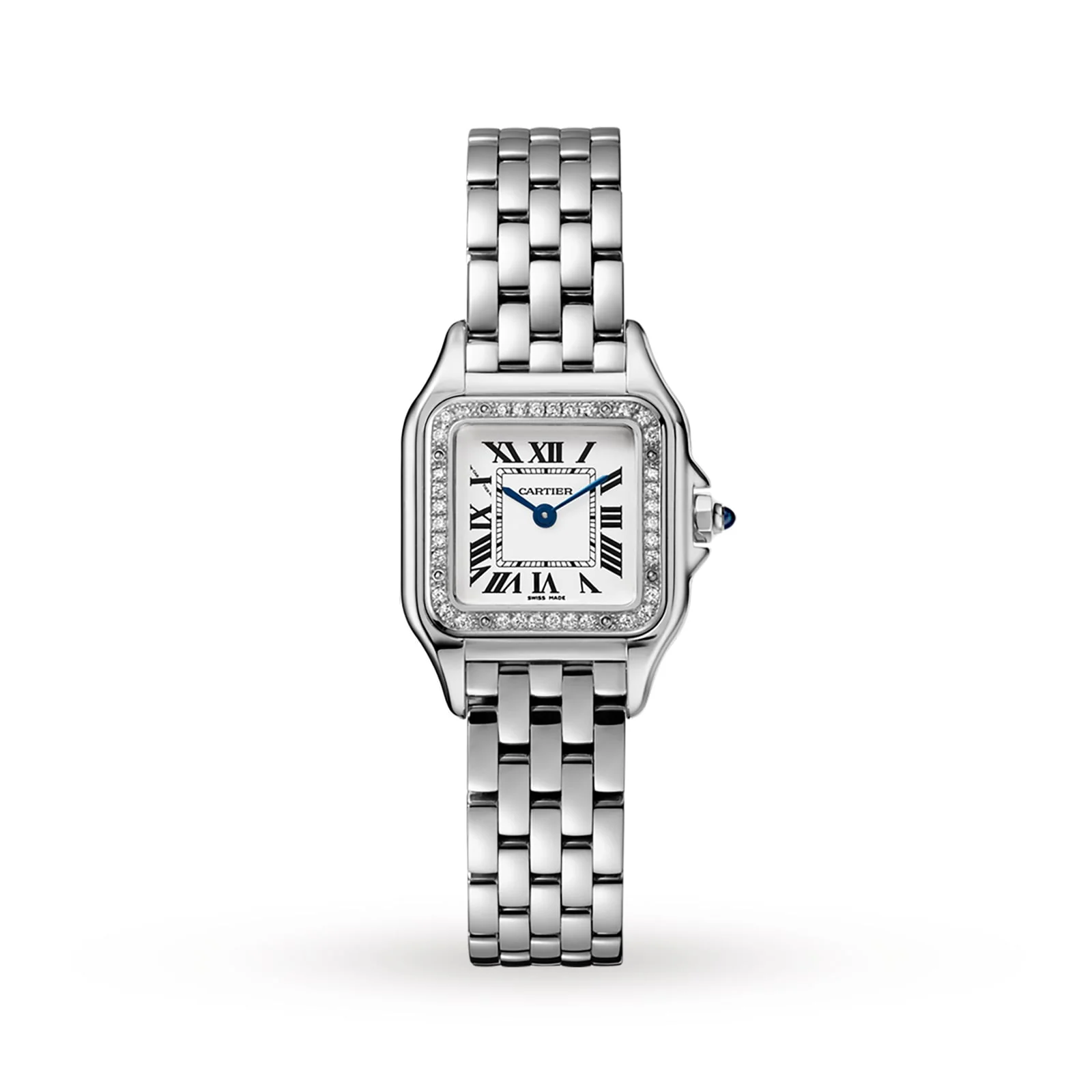 Panthère de Cartier Small Model | 23mm, Steel, Silver Dial, Ref. W4PN0016