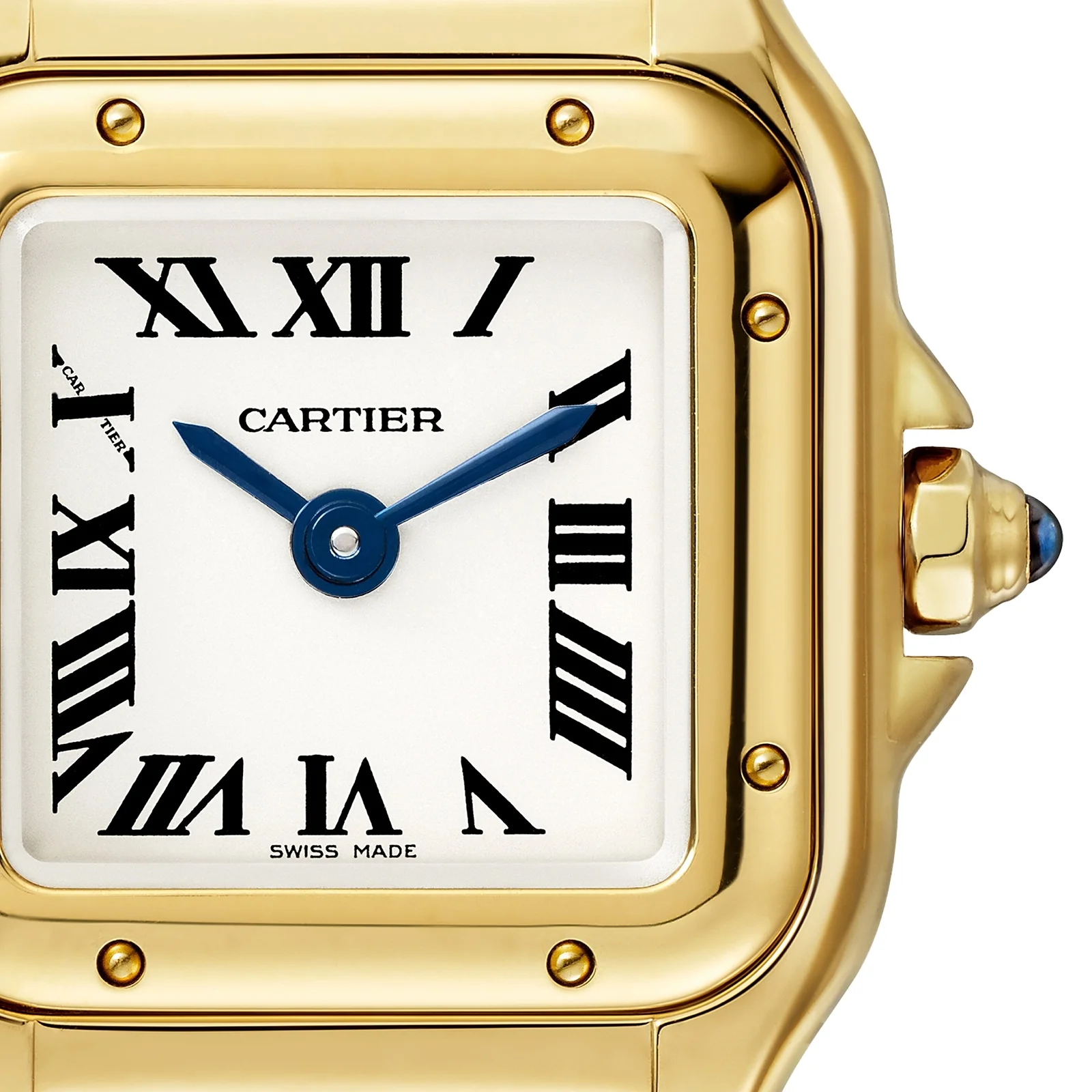 Panthère de Cartier Mini Model | 19mm, 18K Yellow Gold, Silver Dial, Ref. WGPN0016/WGPN0036 - Image 3