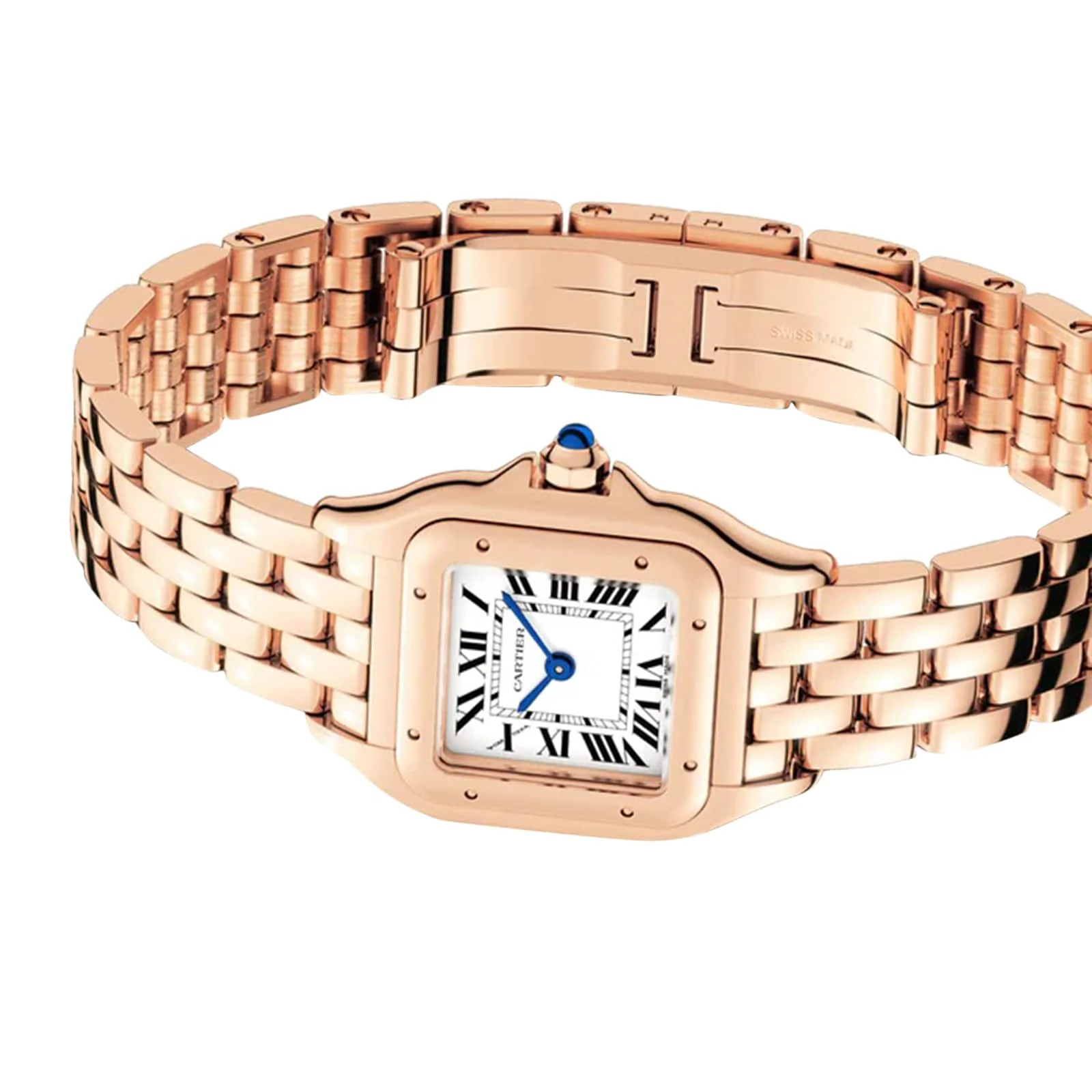Panthère de Cartier Small Model | 23mm, 18K Rose Gold, White Dial - Image 5