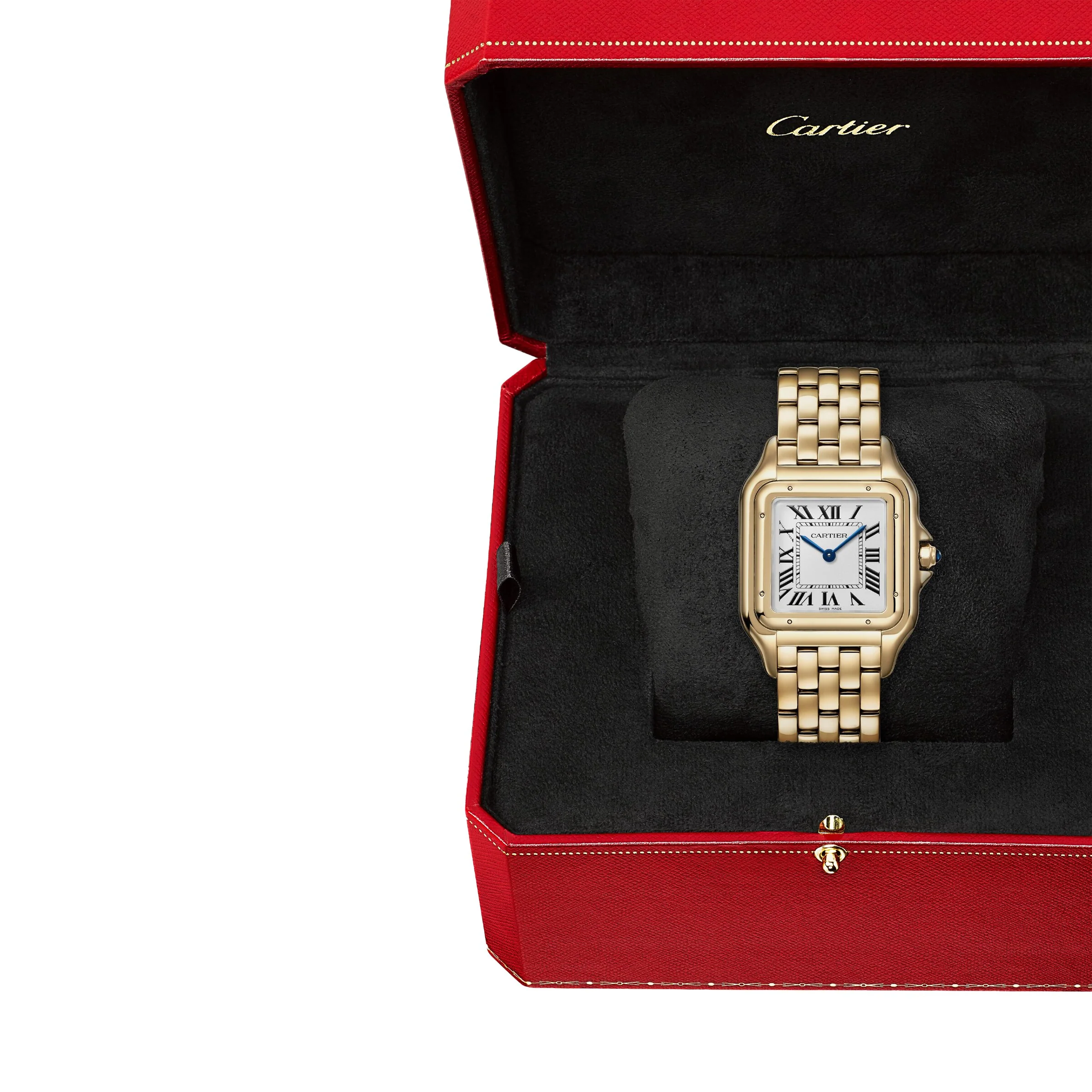 Panthère de Cartier Large Model | 31mm, 18K Yellow Gold, Silver Dial - Image 5