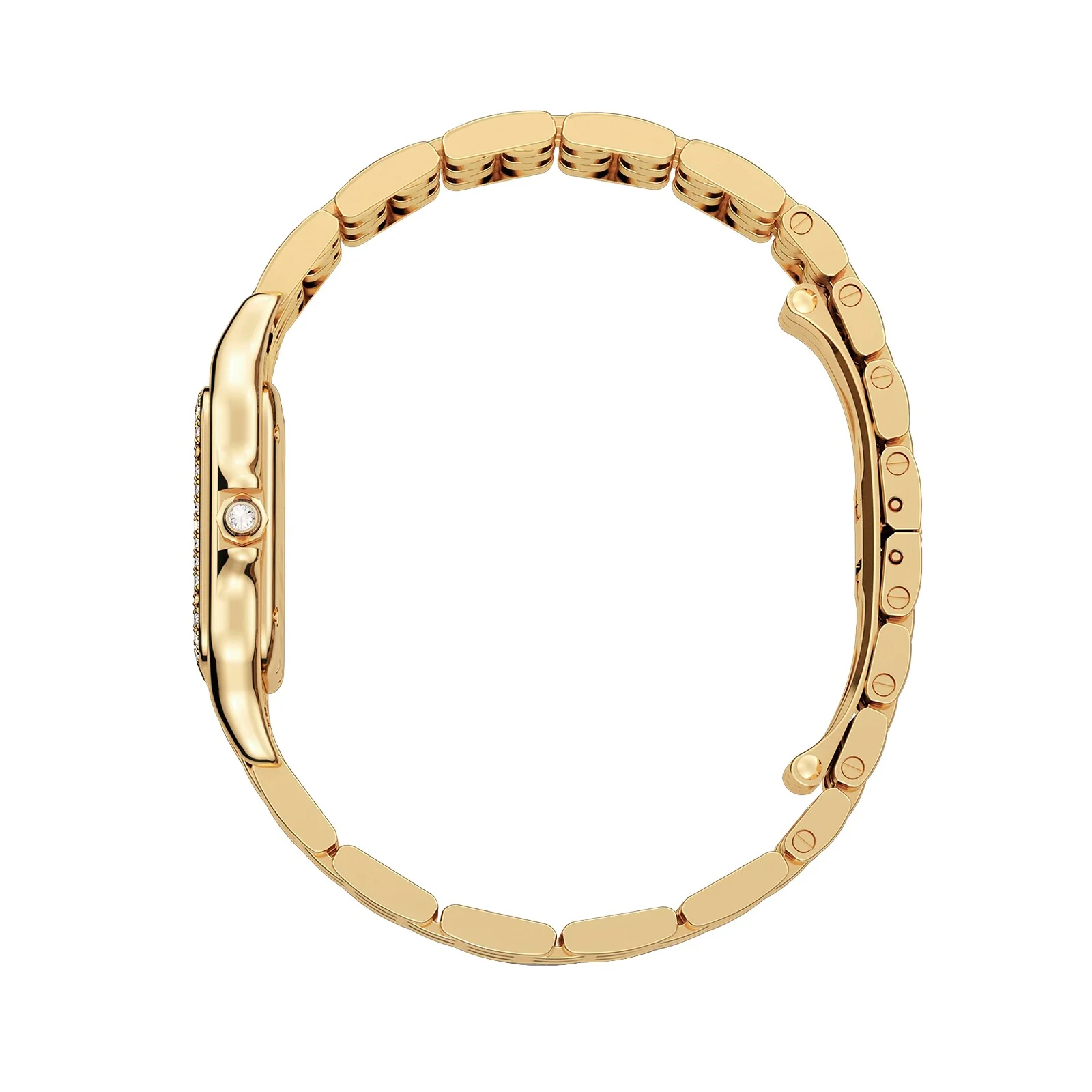 Panthère de Cartier Medium Model | 27mm, 18K Yellow Gold, Silver Dial - Image 5